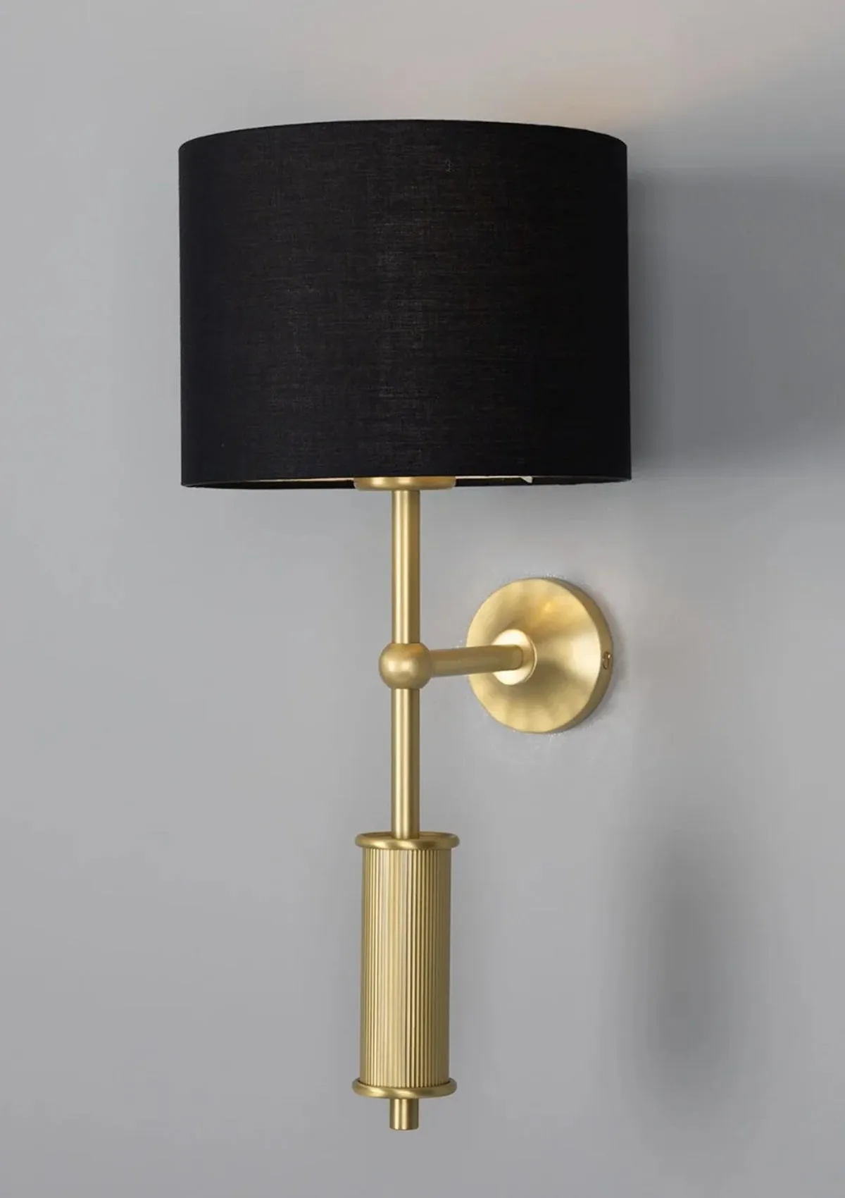 Gorey Contemporary Brass Wall Light