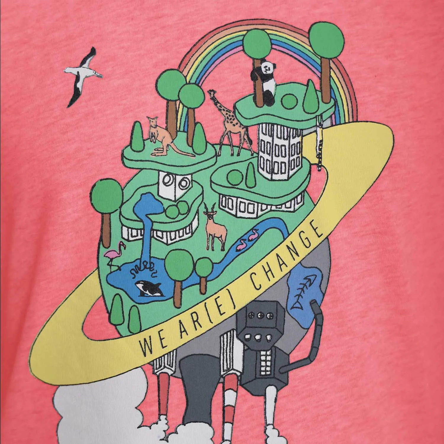 Grafische T-shirts voor jongens en meisjes - Earth Day Print