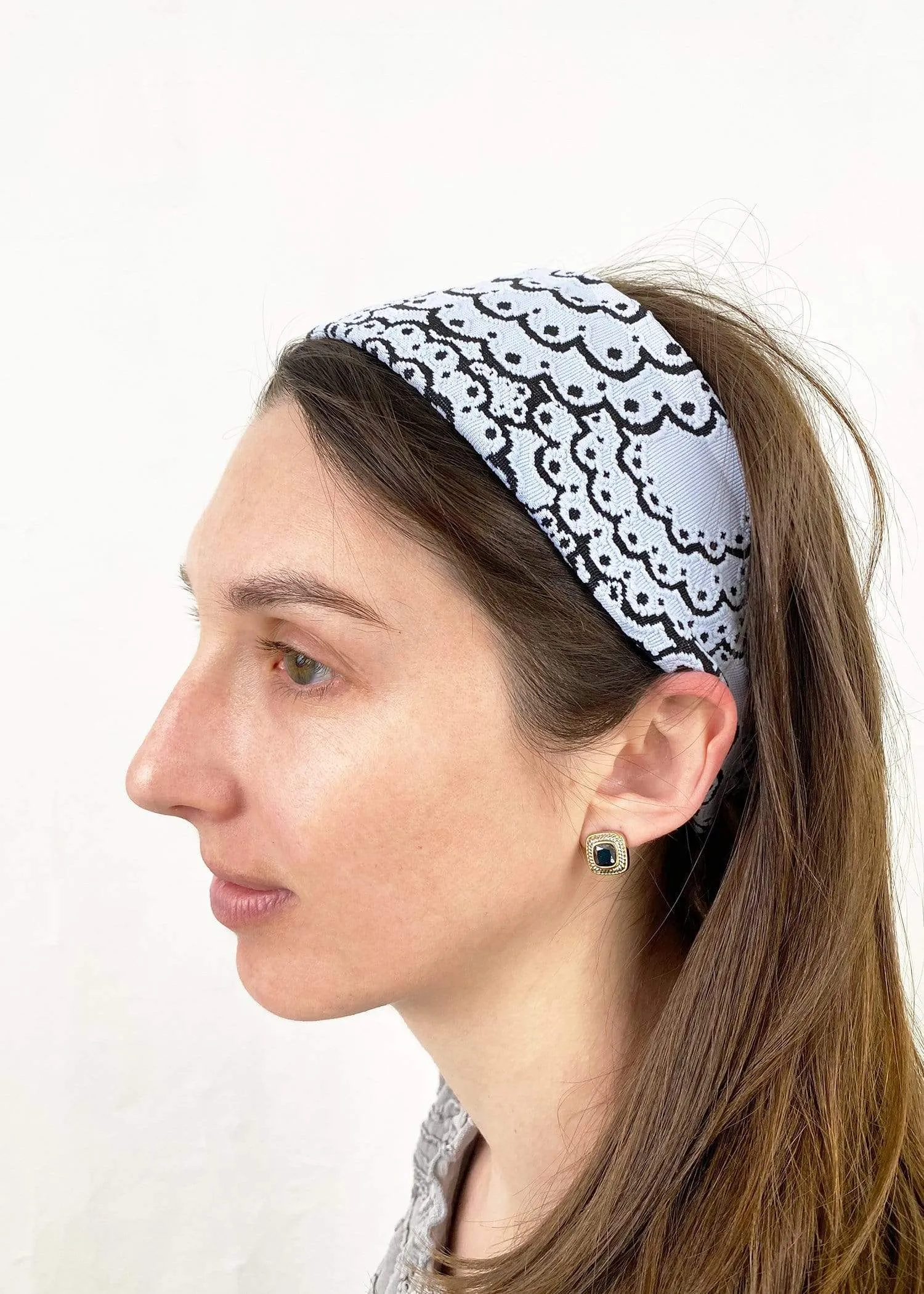 Haystacks Printed Wide Headband