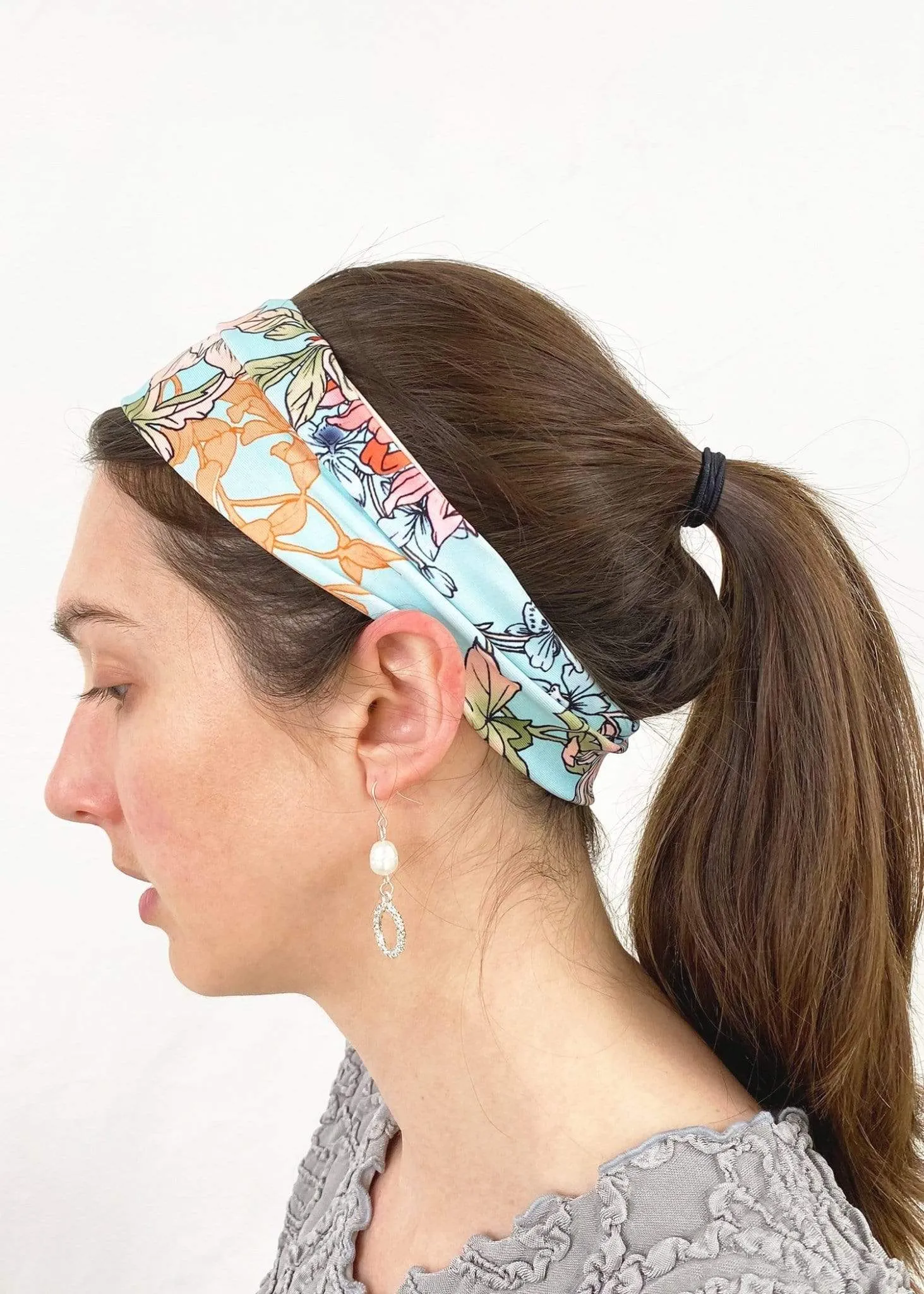 Haystacks Printed Wide Headband