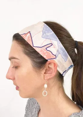 Haystacks Printed Wide Headband
