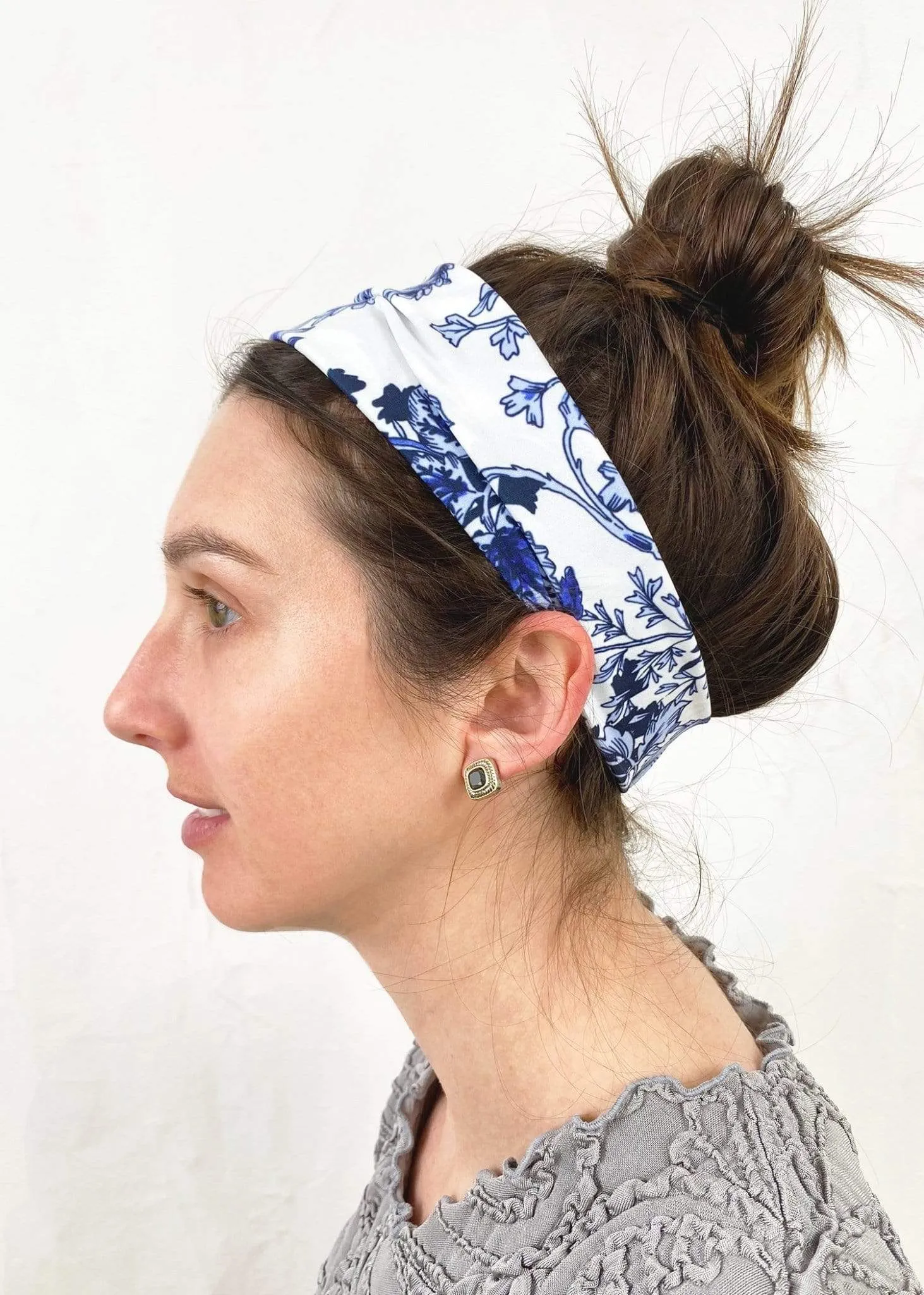 Haystacks Printed Wide Headband