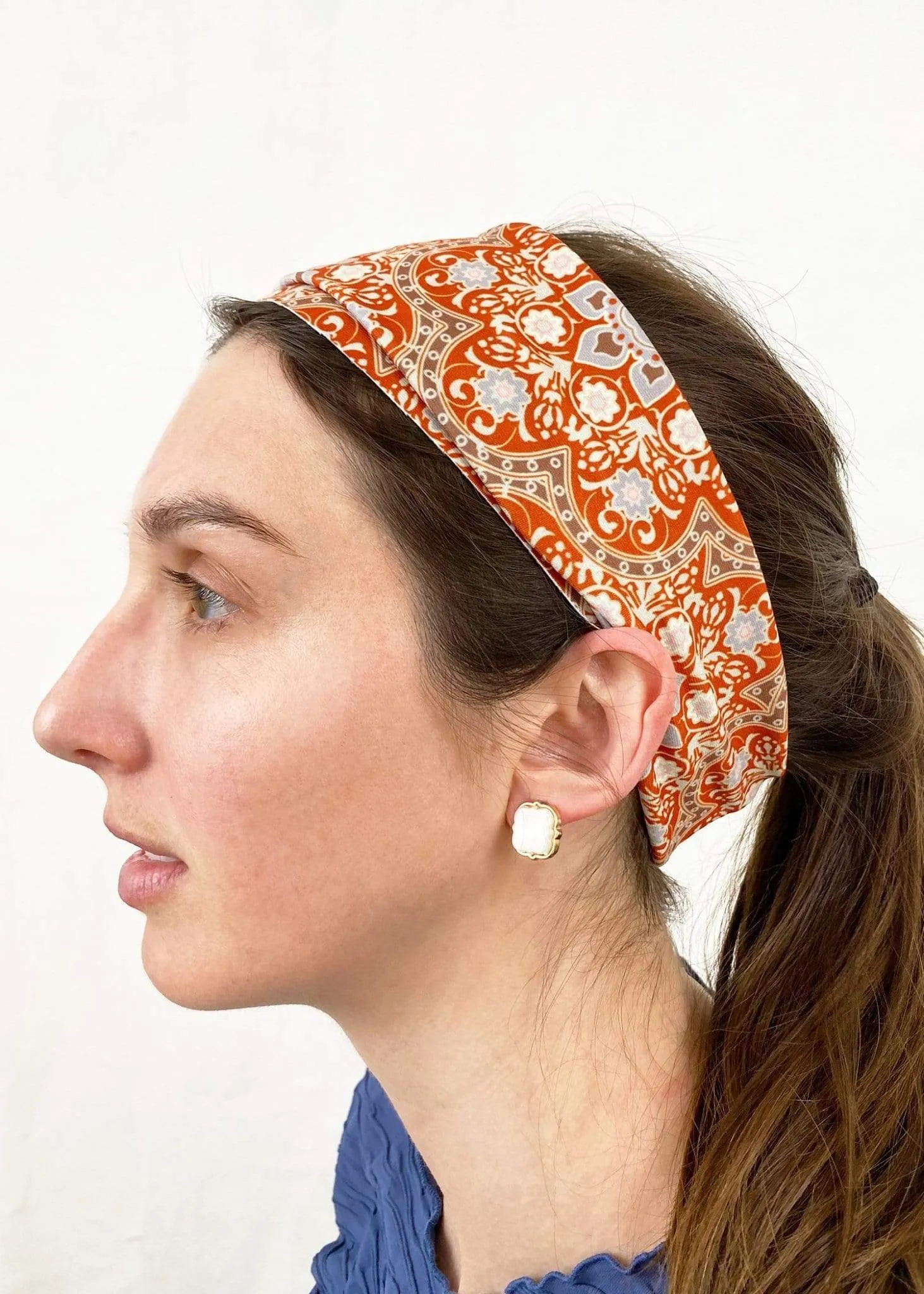 Haystacks Printed Wide Headband
