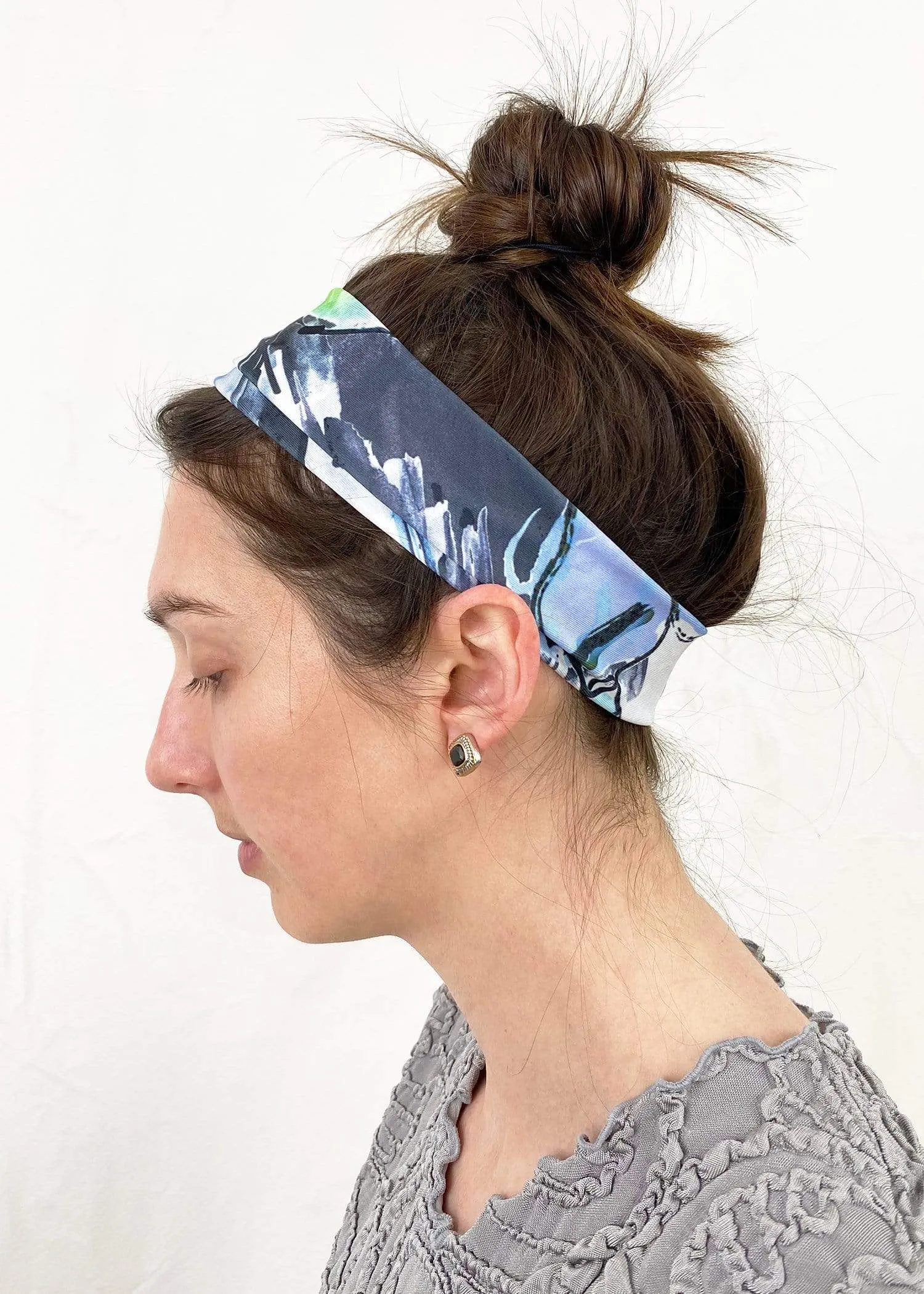 Haystacks Printed Wide Headband