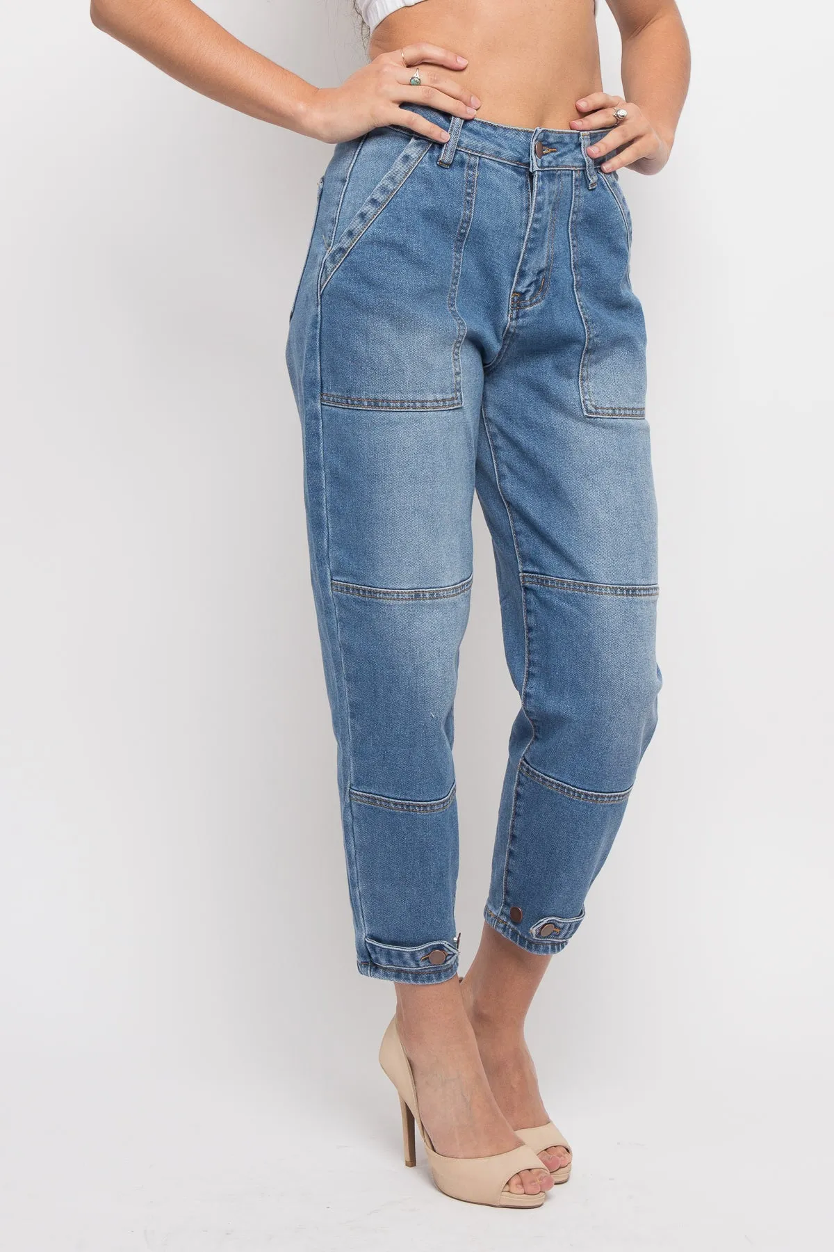 High Rise Slouchy Jeans