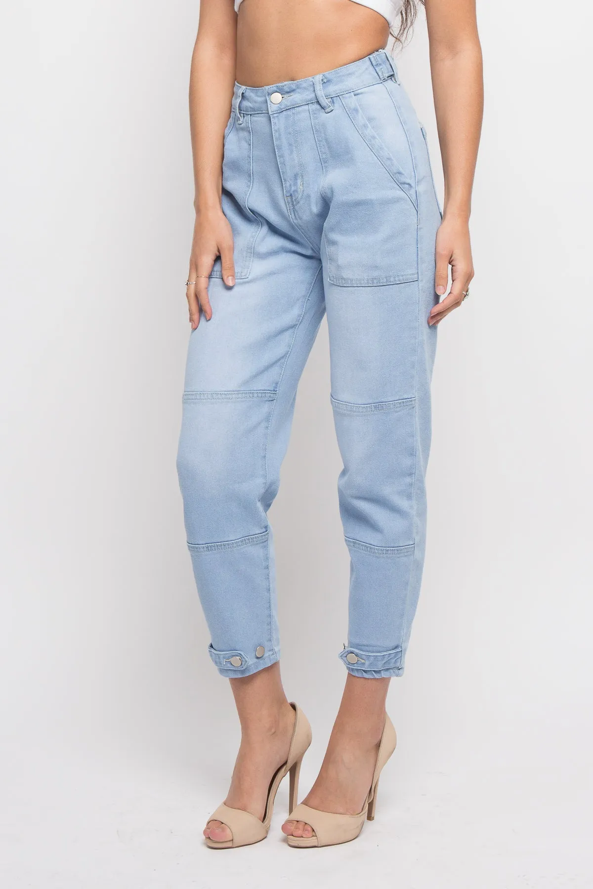 High Rise Slouchy Jeans