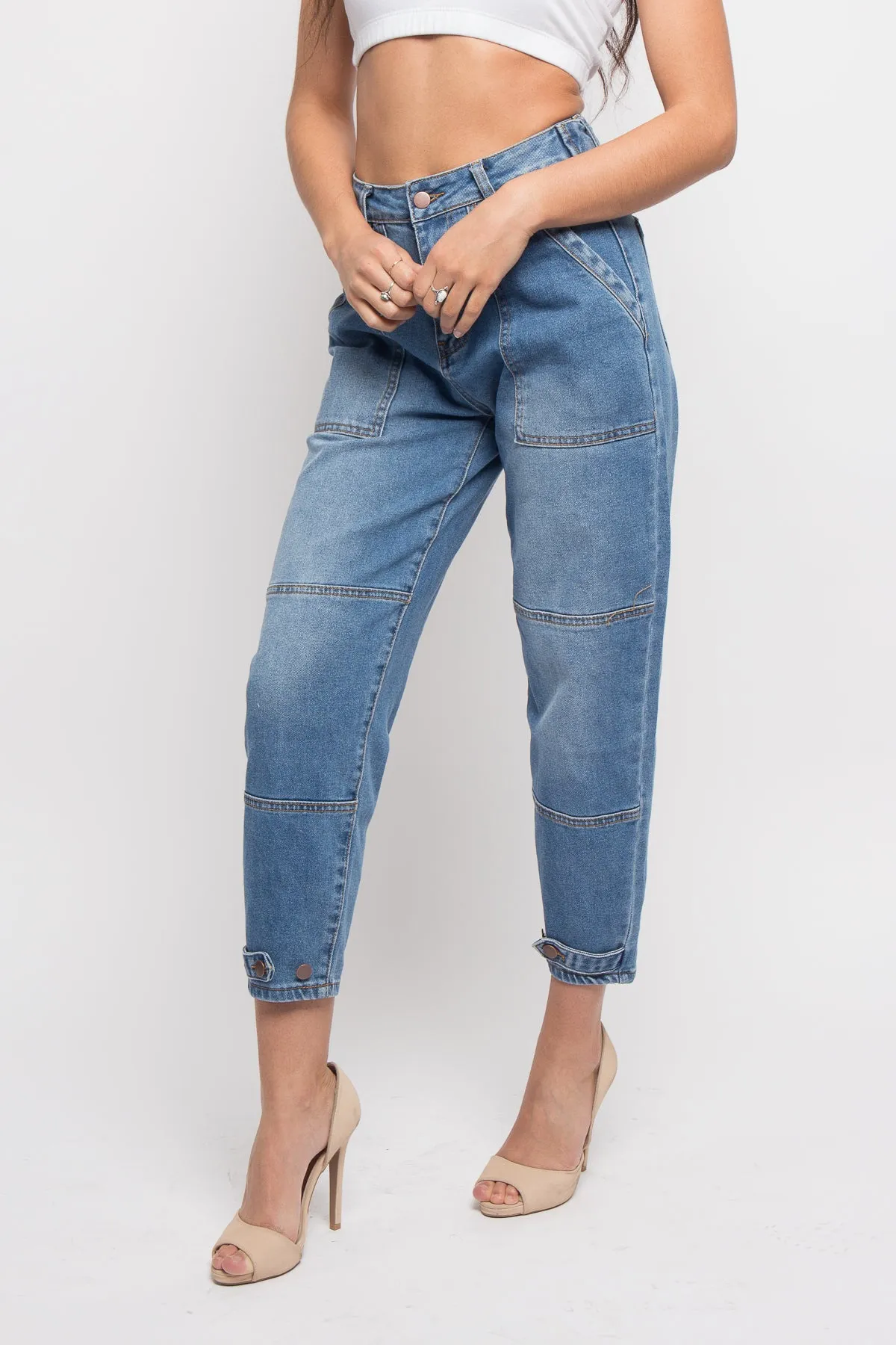 High Rise Slouchy Jeans