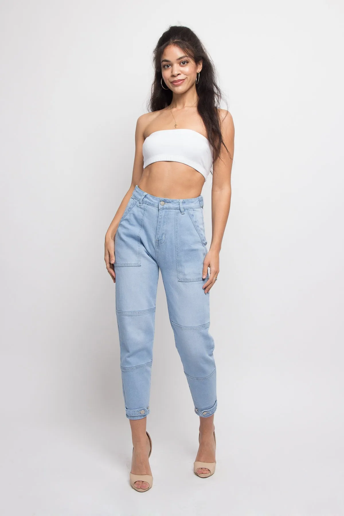 High Rise Slouchy Jeans