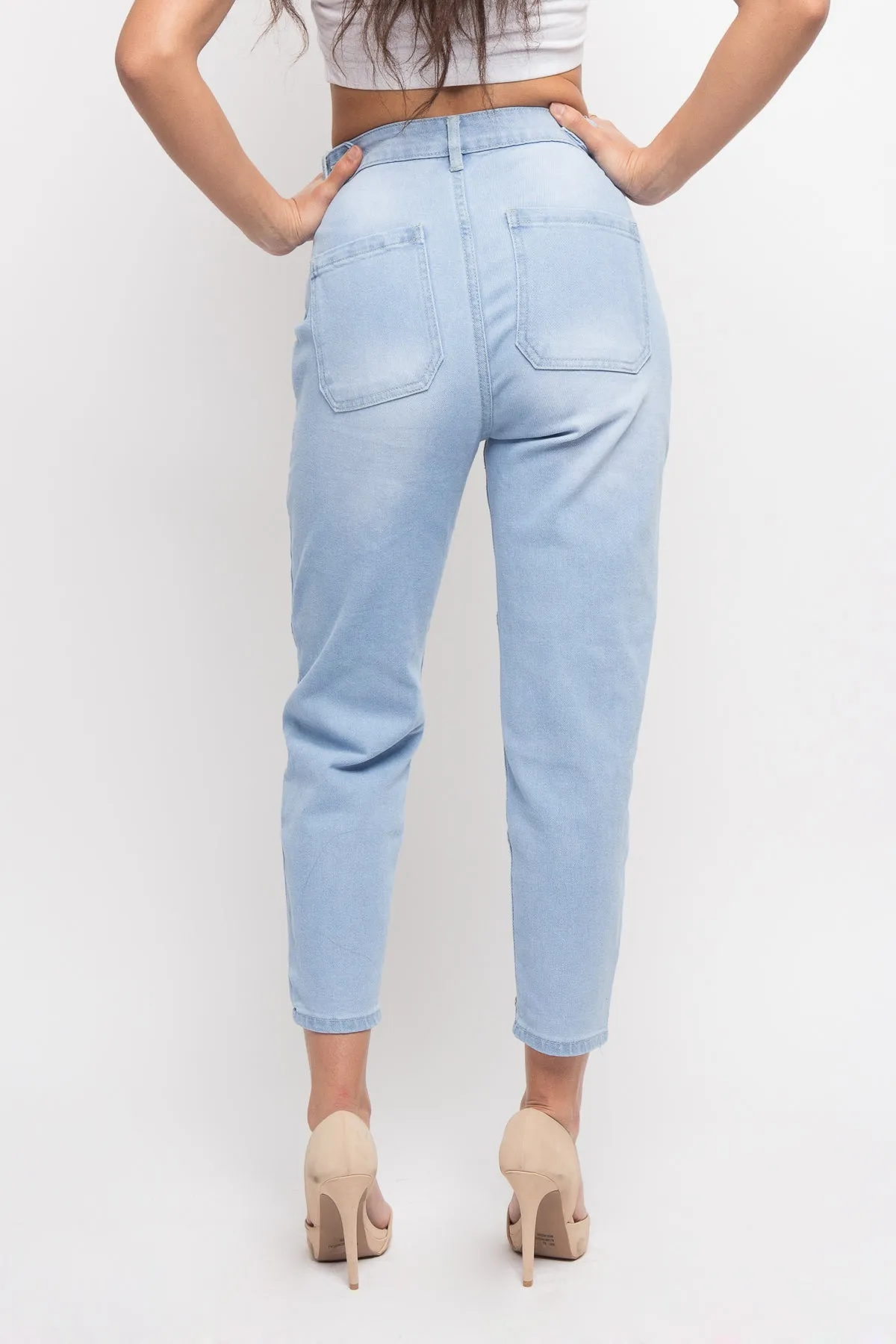 High Rise Slouchy Jeans