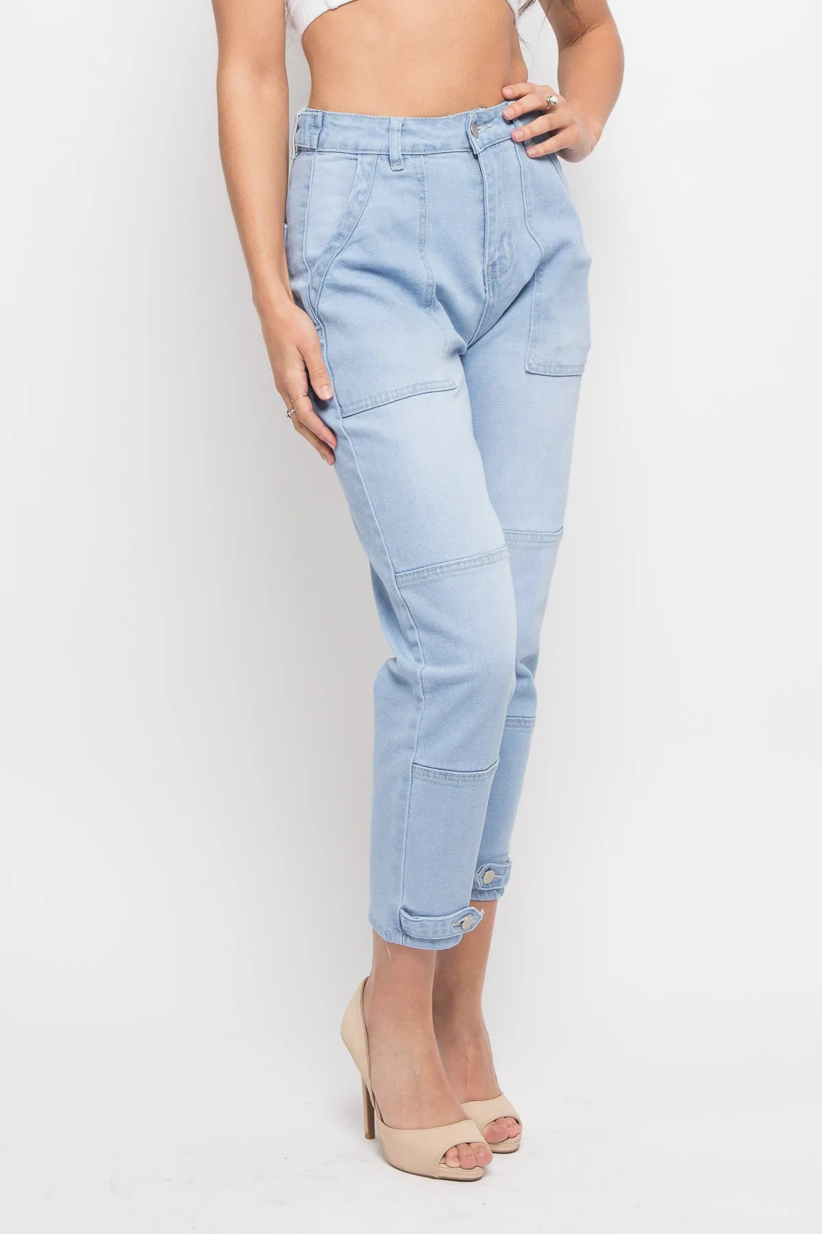 High Rise Slouchy Jeans