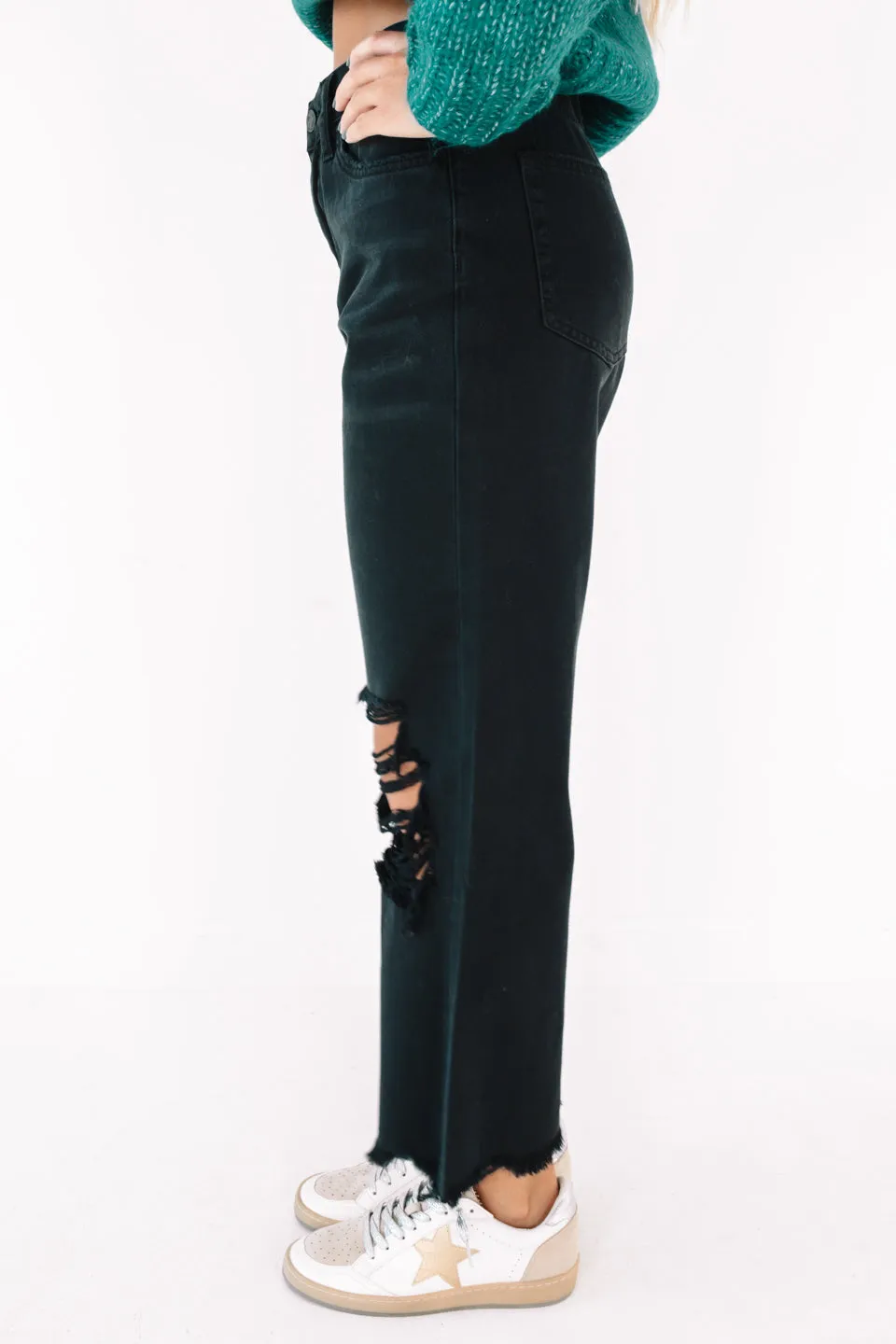 Hit The Town Jeans - Black