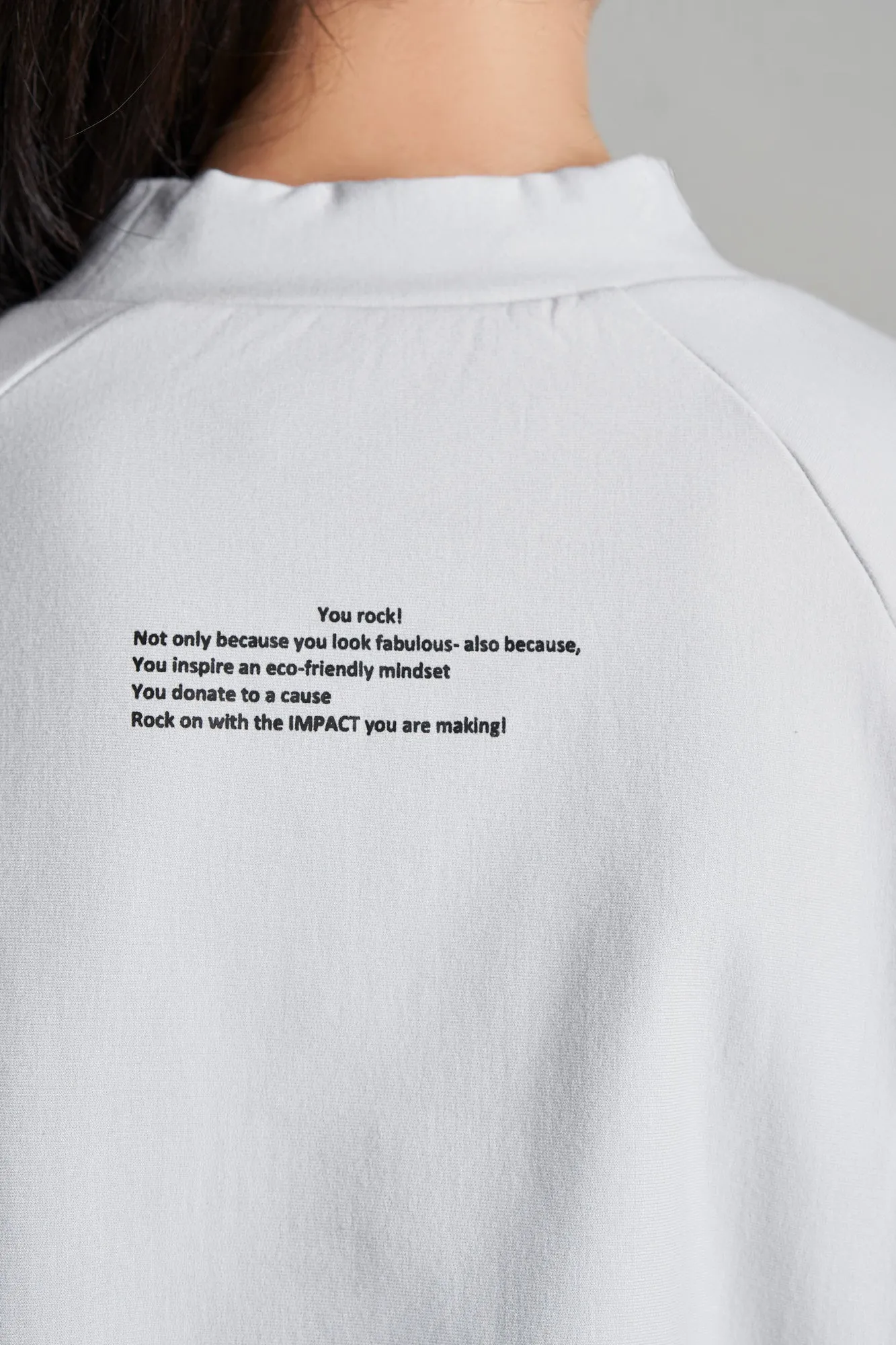 J008MI Organic Cotton & Bamboo Sweatshirt