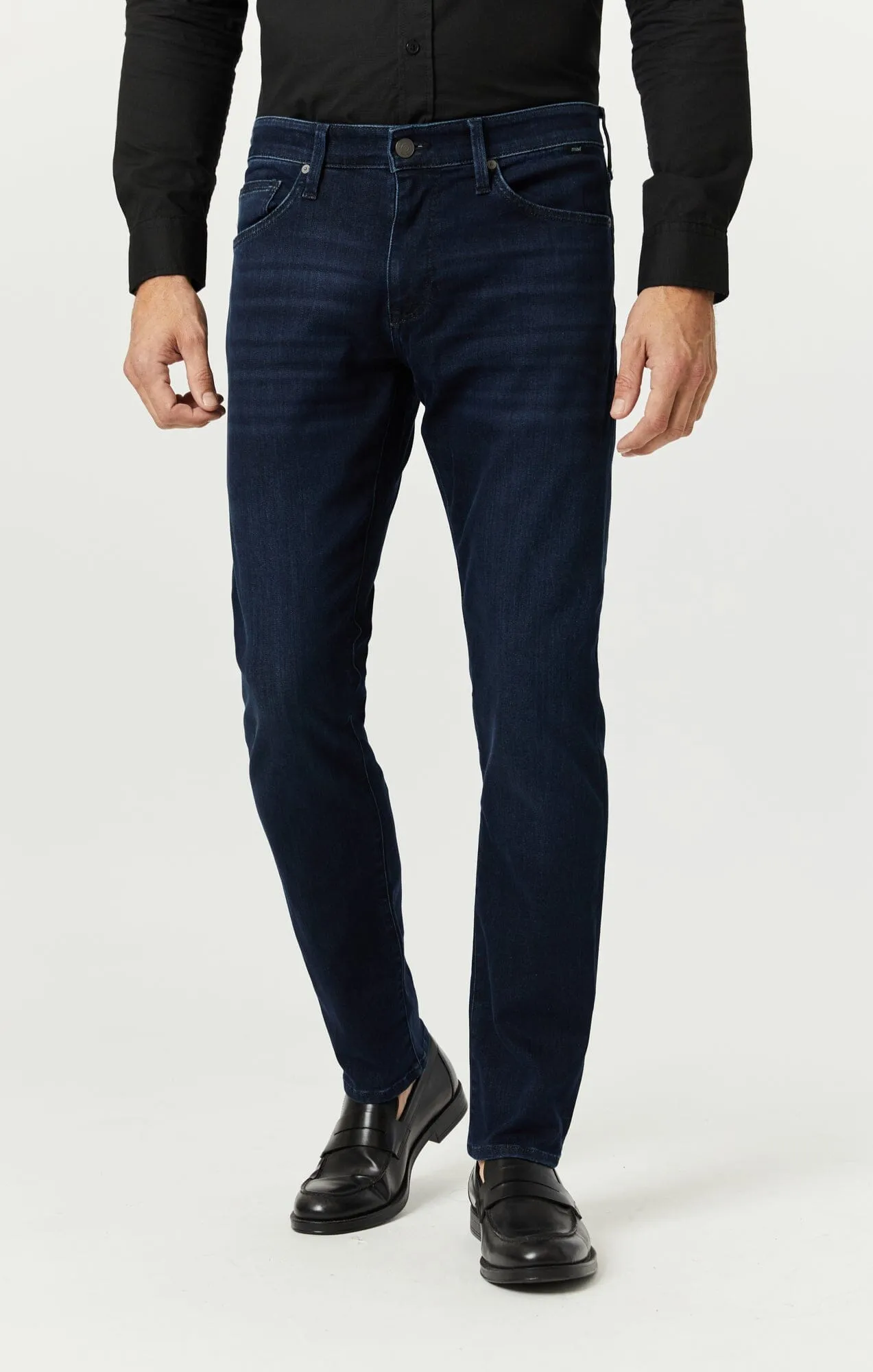 JAKE SLIM LEG IN INDIGO SUPERMOVE