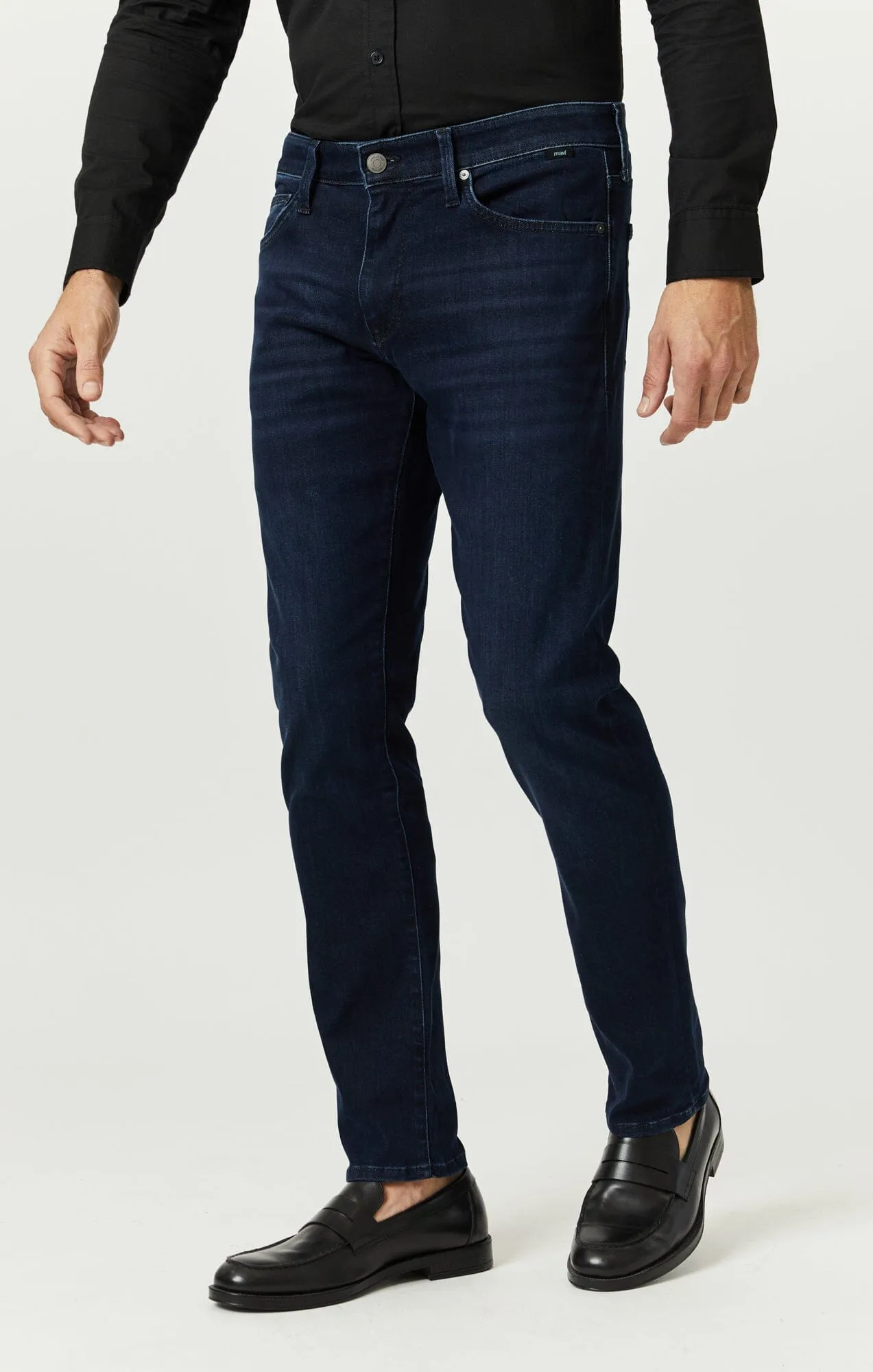 JAKE SLIM LEG IN INDIGO SUPERMOVE