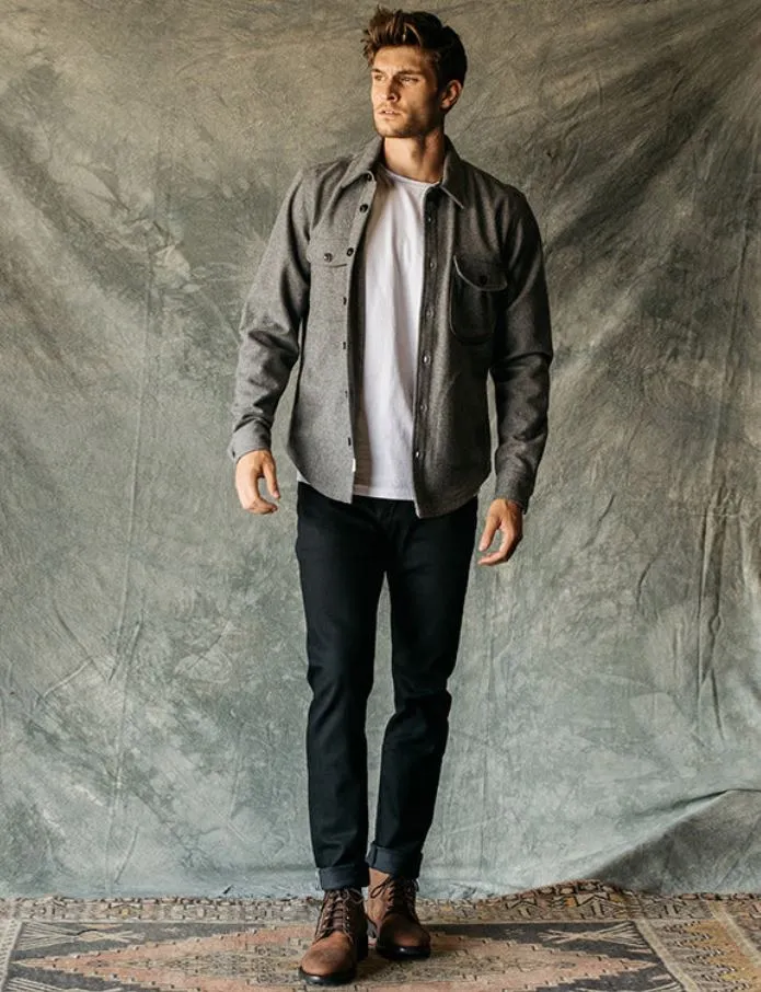 Kato CORE - The Scissors Slim Tapered 10.5 oz Denim - Black Raw