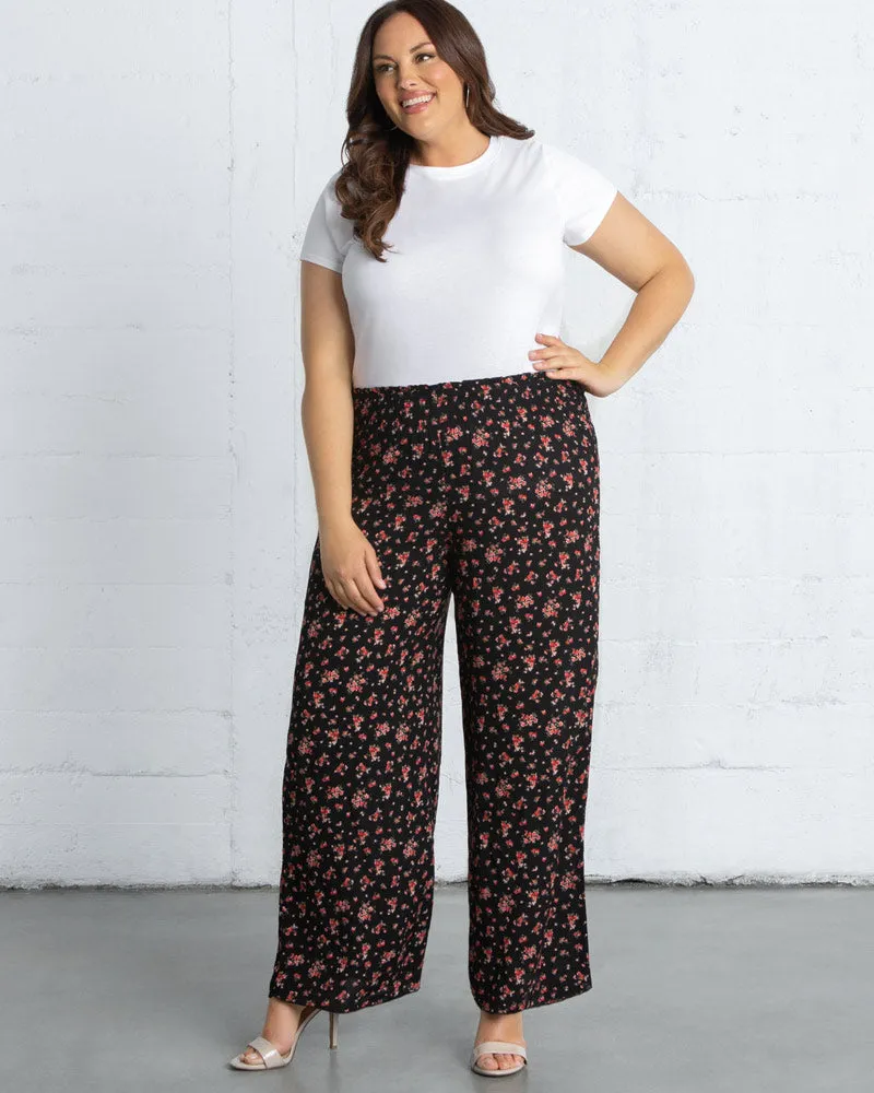 Kora Print Wide-Leg Pants - Sale!