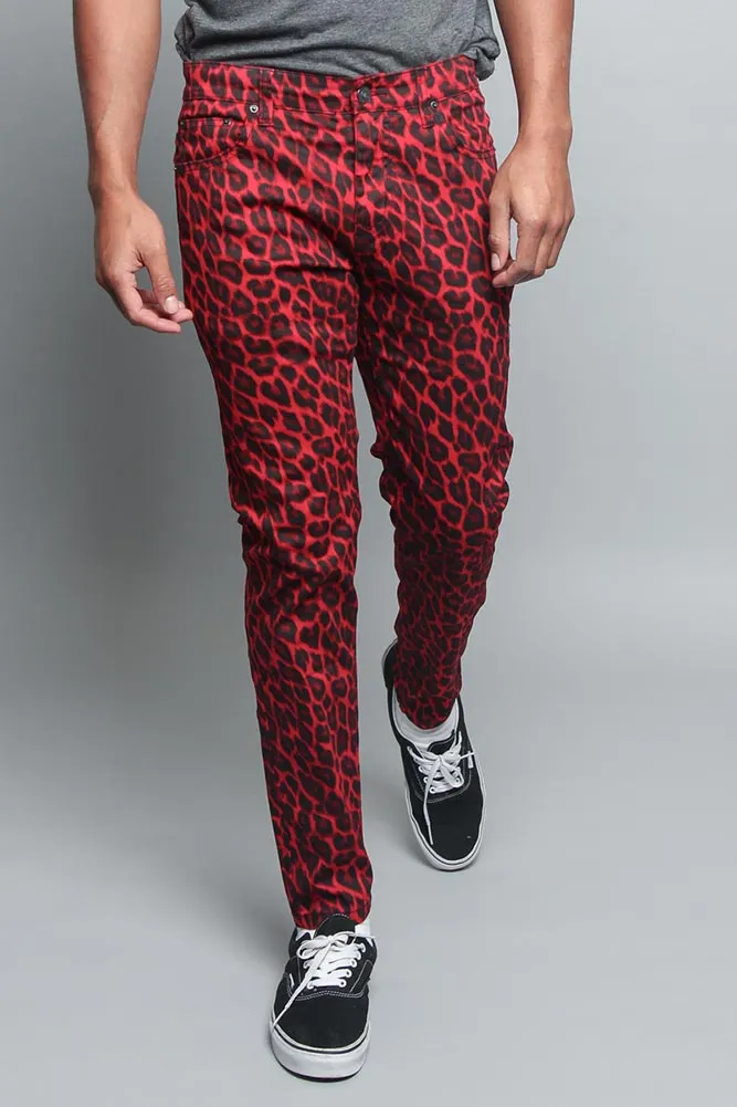 Leopard Print Pants