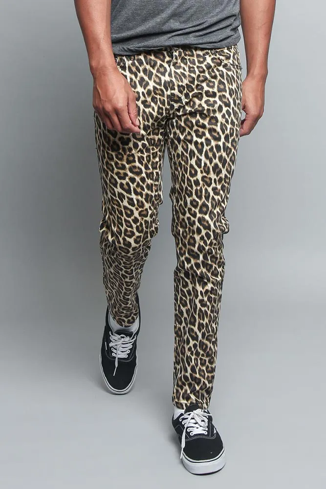 Leopard Print Pants