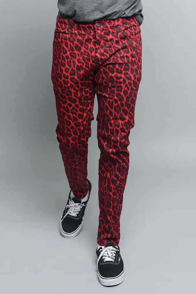 Leopard Print Pants