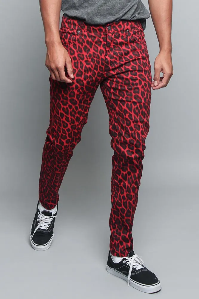 Leopard Print Pants