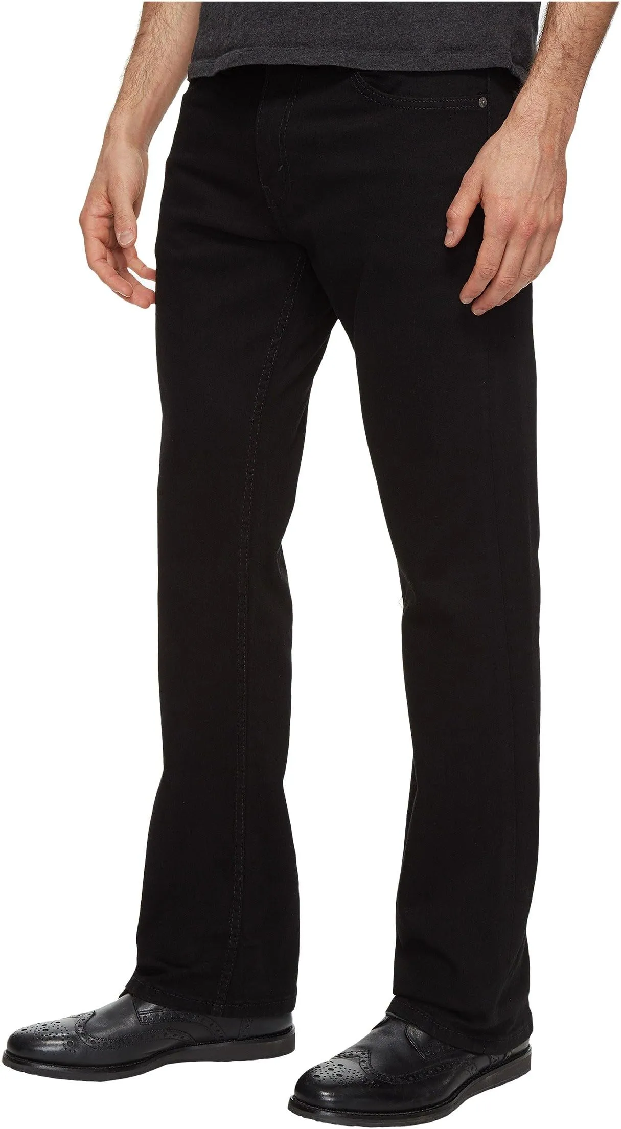 Levi's 527 Slim Bootcut Jeans in Native Cali Black Stretch