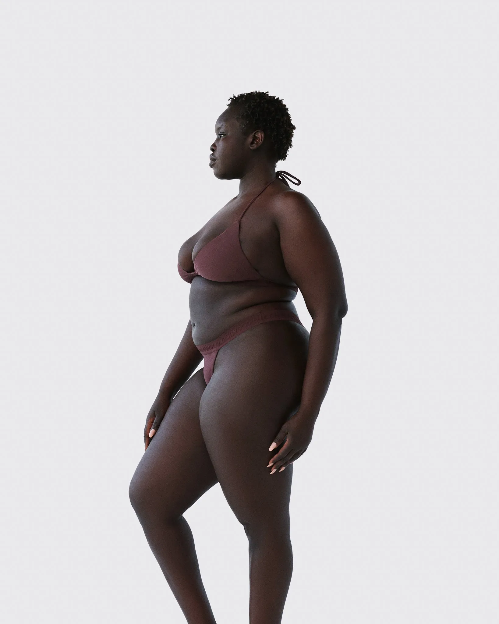Logo Swim Thong
