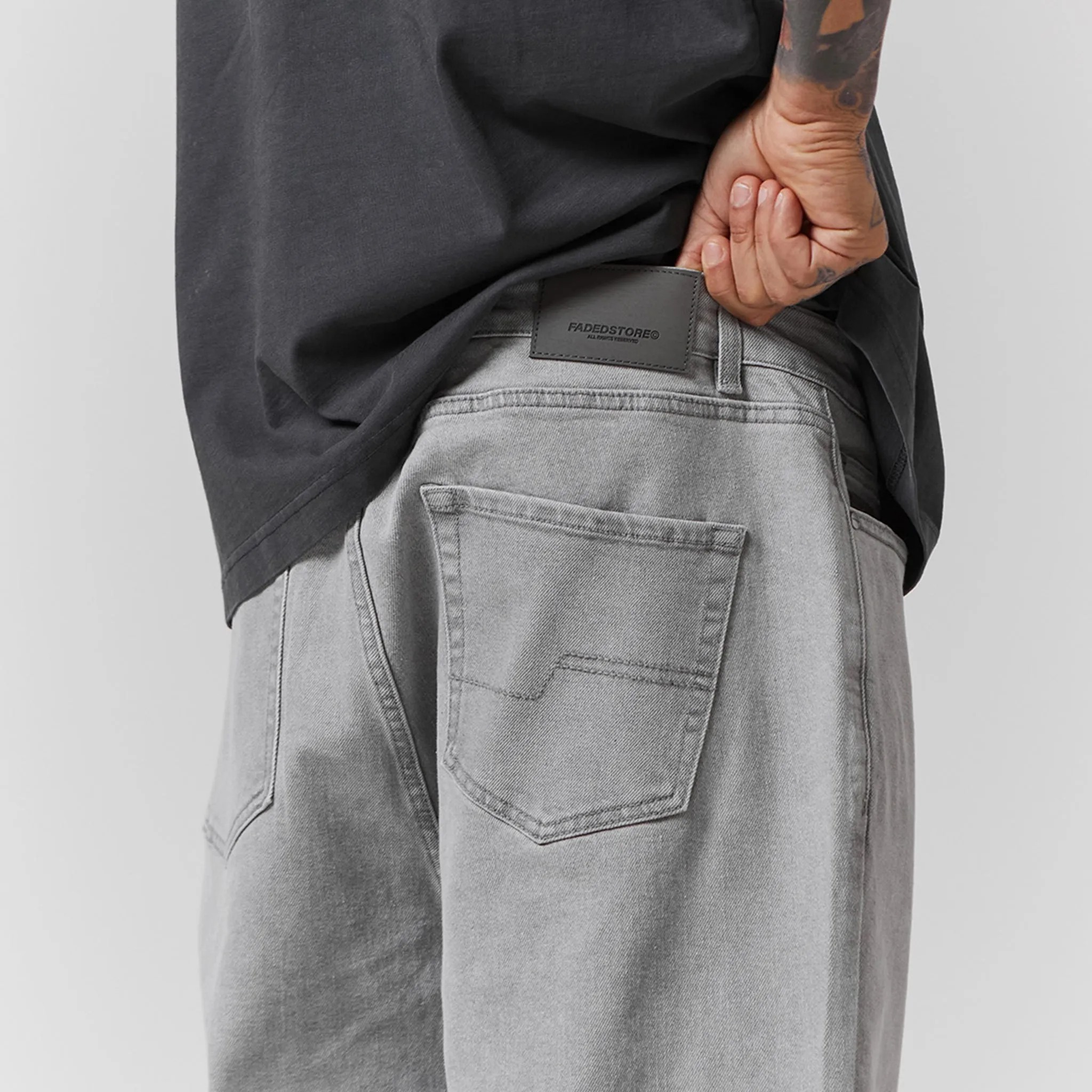 Loose Fit Jean | Washed Grey