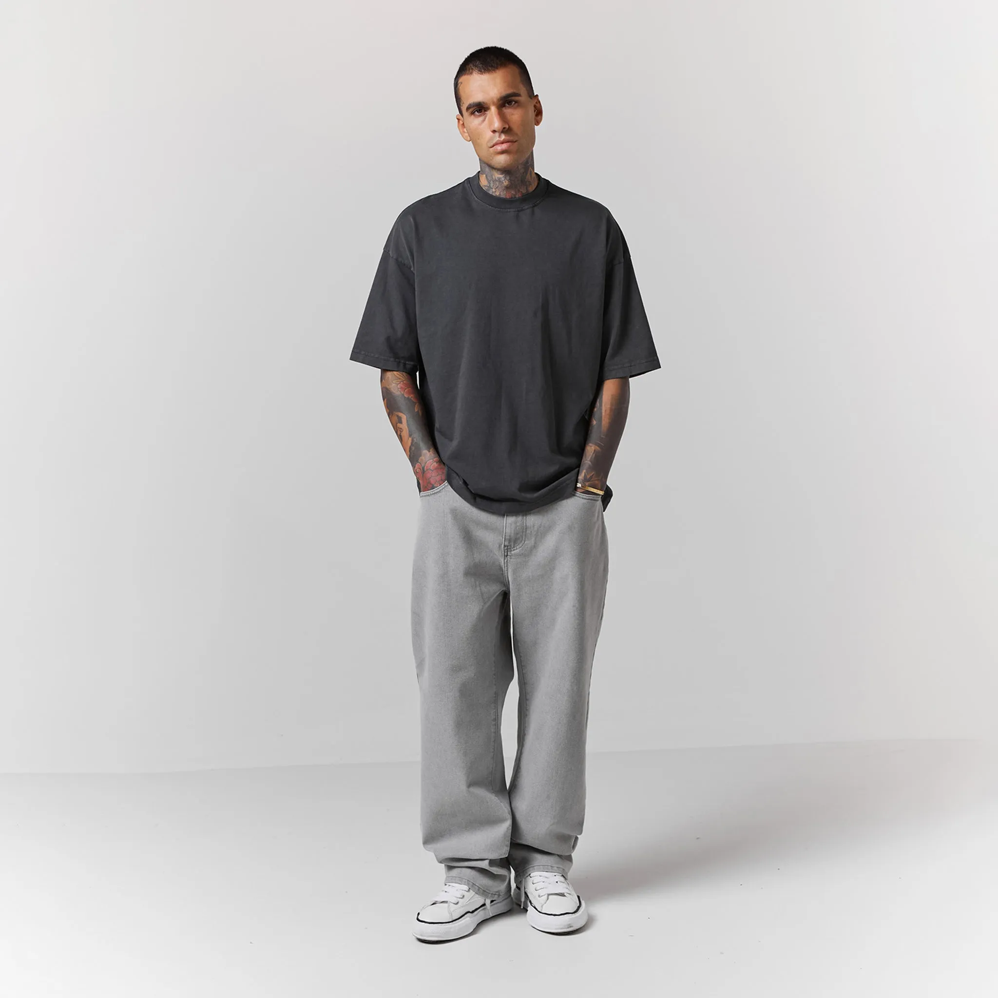 Loose Fit Jean | Washed Grey