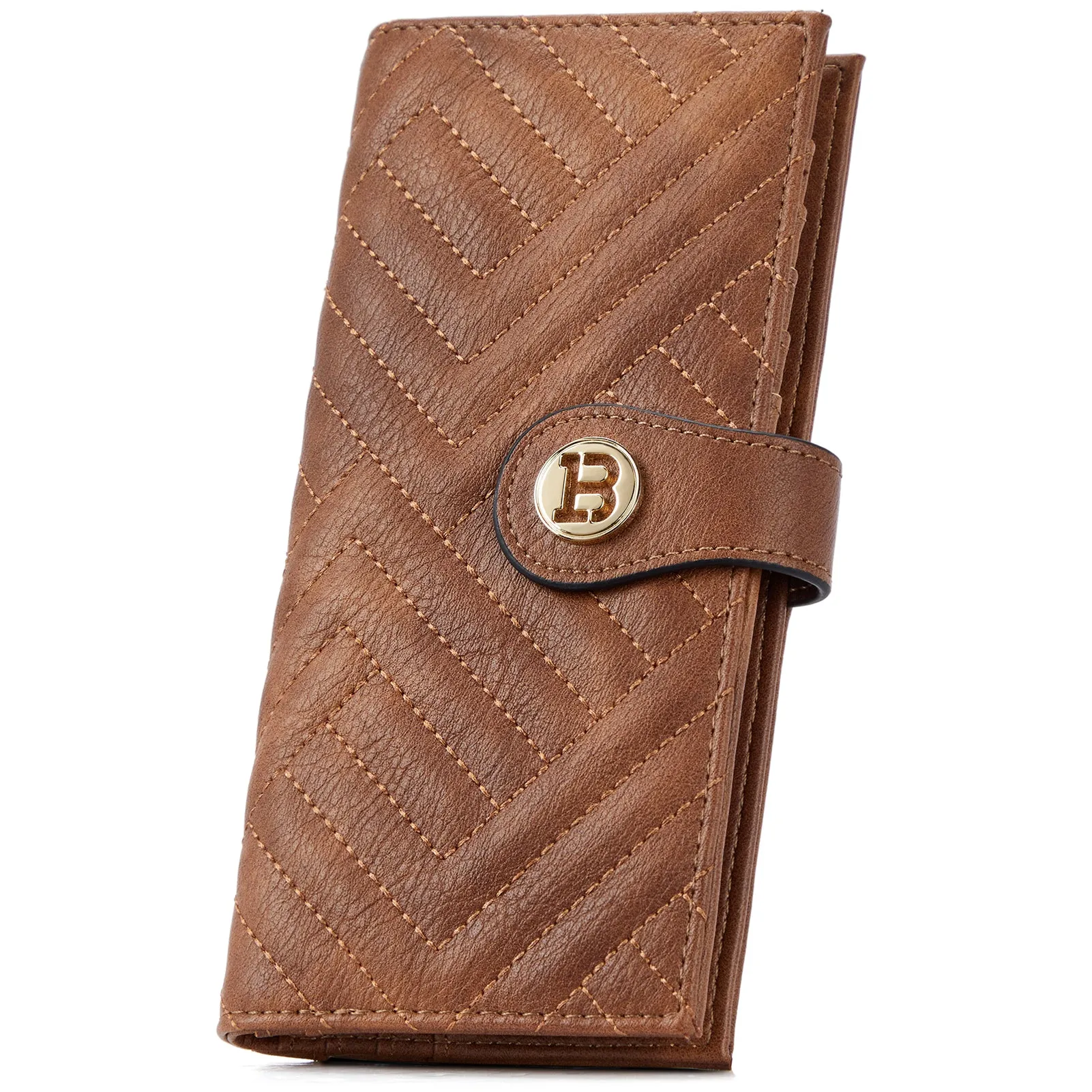Luna Slim Quilted Leather Bifold Card Wallet