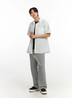 Men's Basic Jeans (Gray) IY431