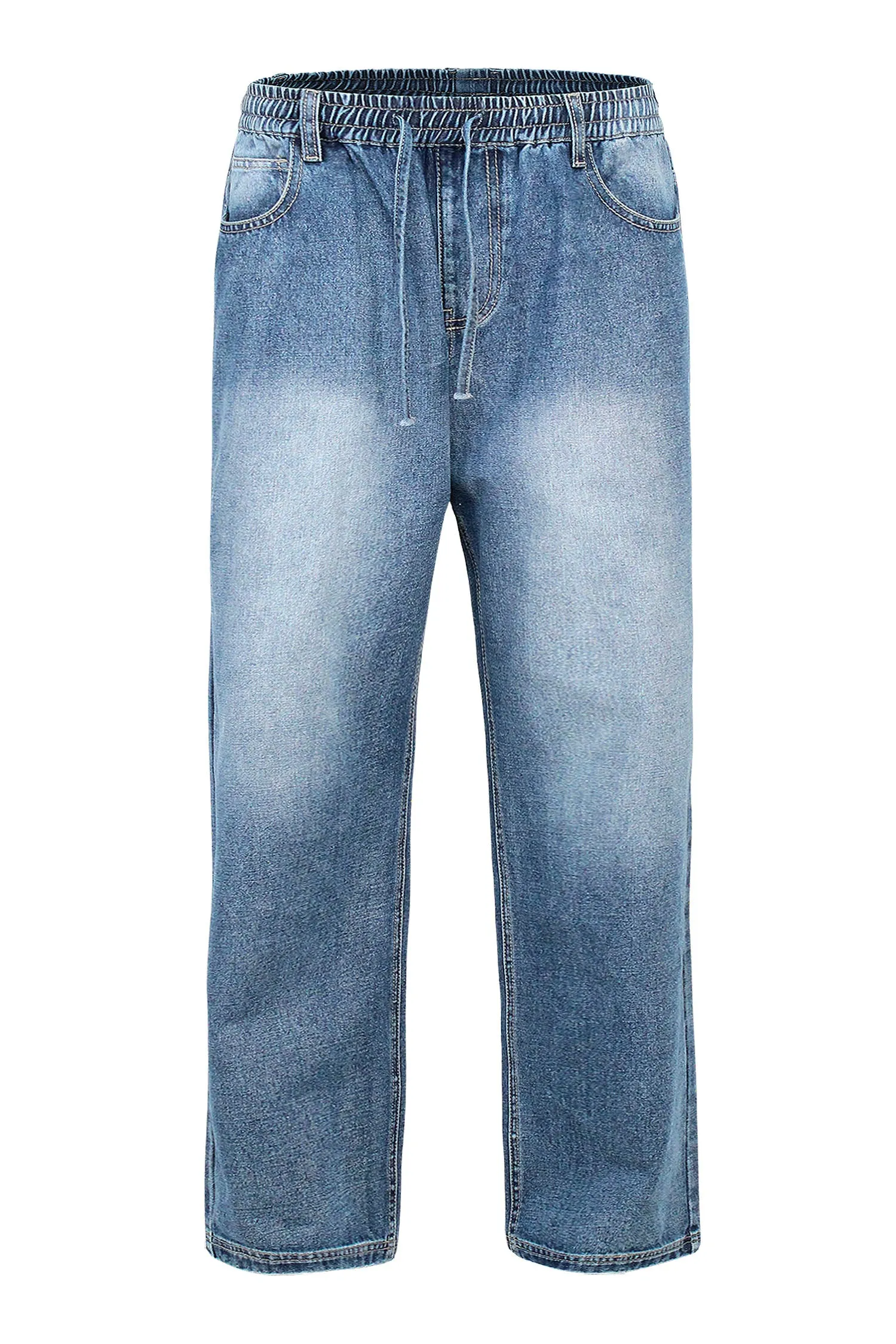 Men's Essential Baggy Denim Jogger Jeans