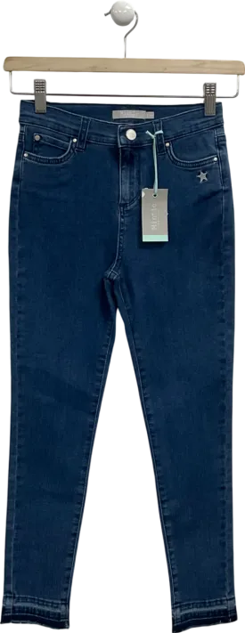 Mintie by Mint Velvet Grey Let Down Hem Skinny Jeans 11 Years