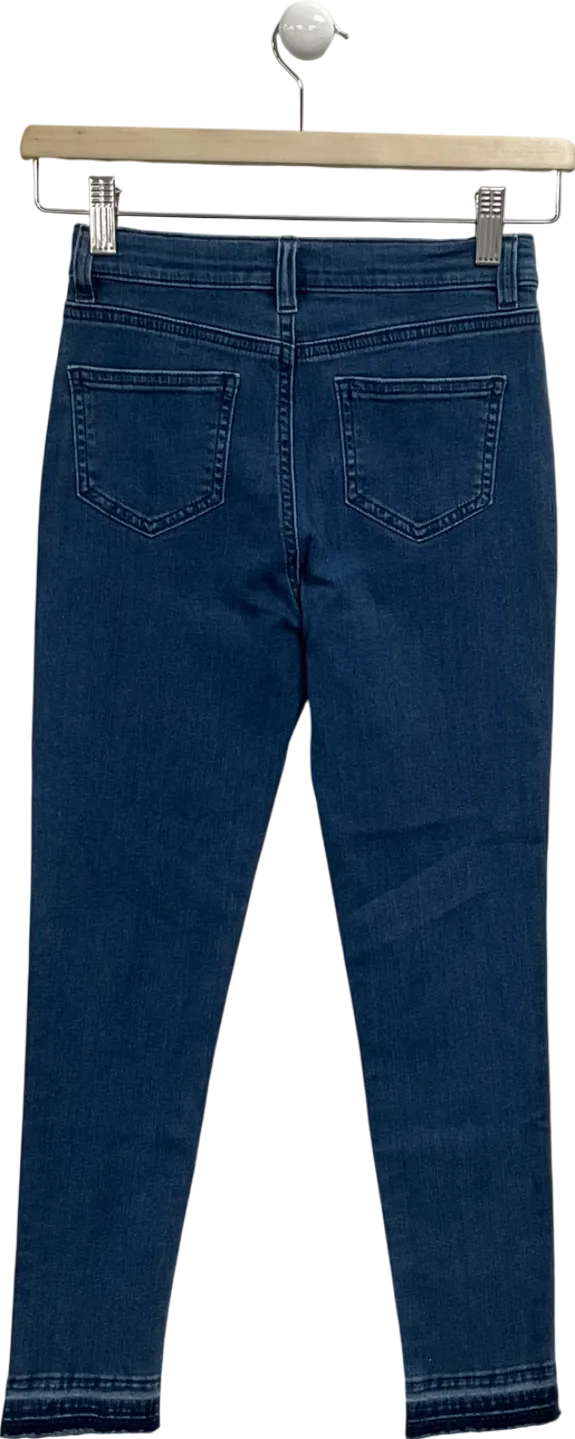 Mintie by Mint Velvet Grey Let Down Hem Skinny Jeans 11 Years