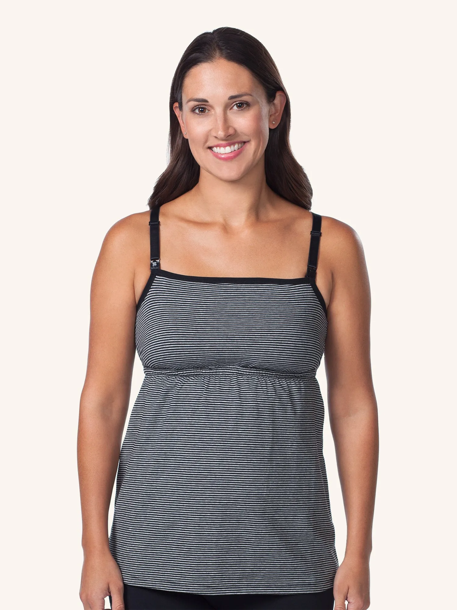 Modern Square Neck Nursing Cami 2-Pack