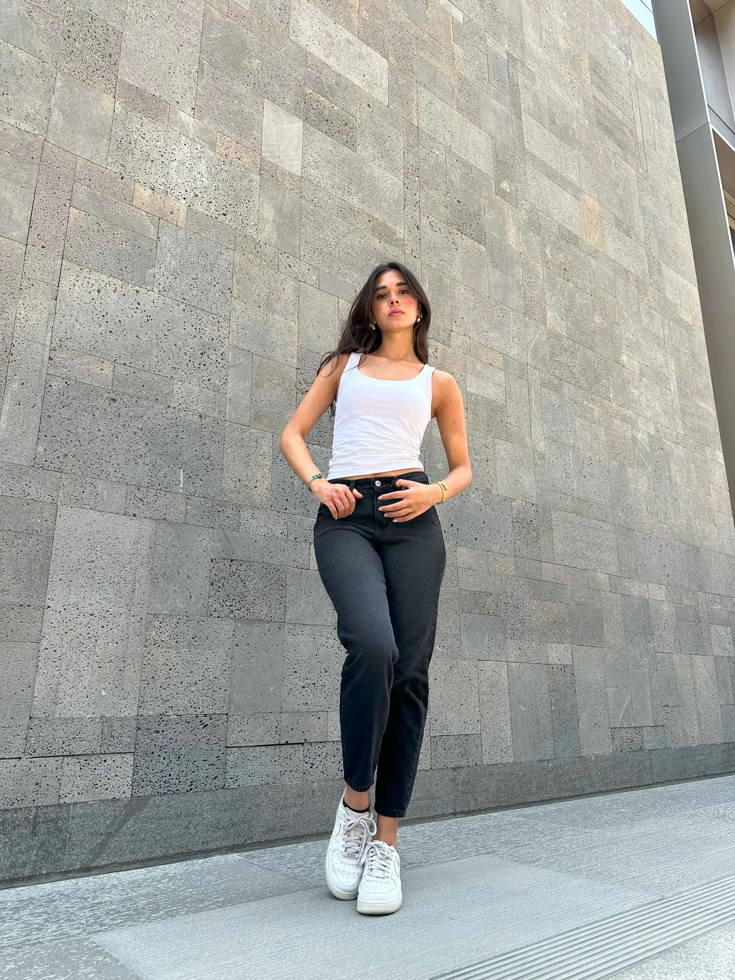 Mom-Fit - Charcoal Black.