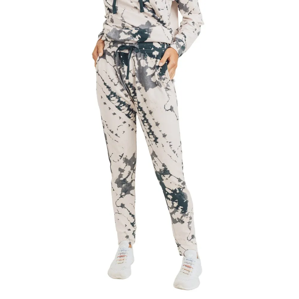 Mono B Cloudy Tie Dye Sweat Pant KP11545