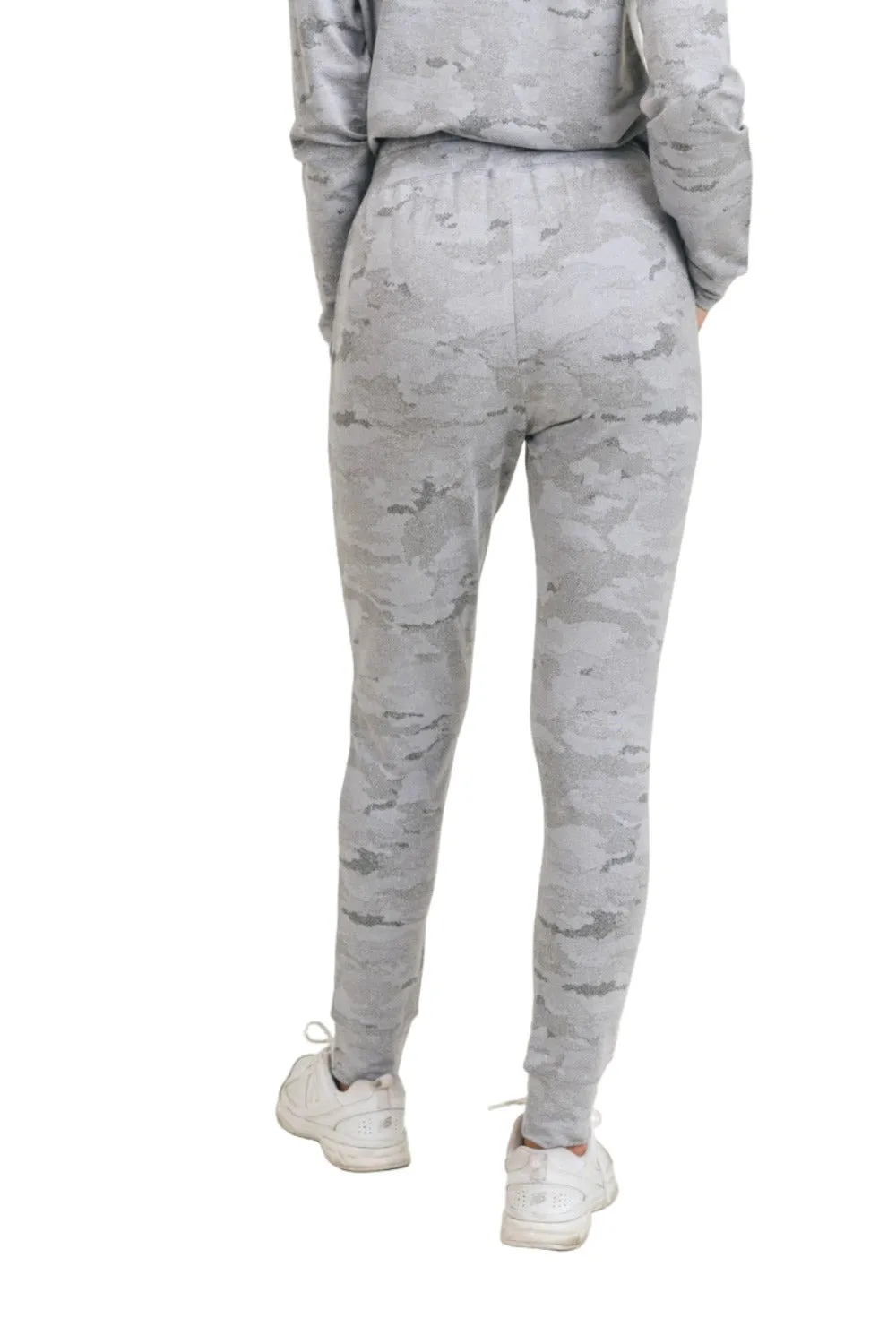 Mono B Light Camo Joggers with Drawstrings KP-A1052