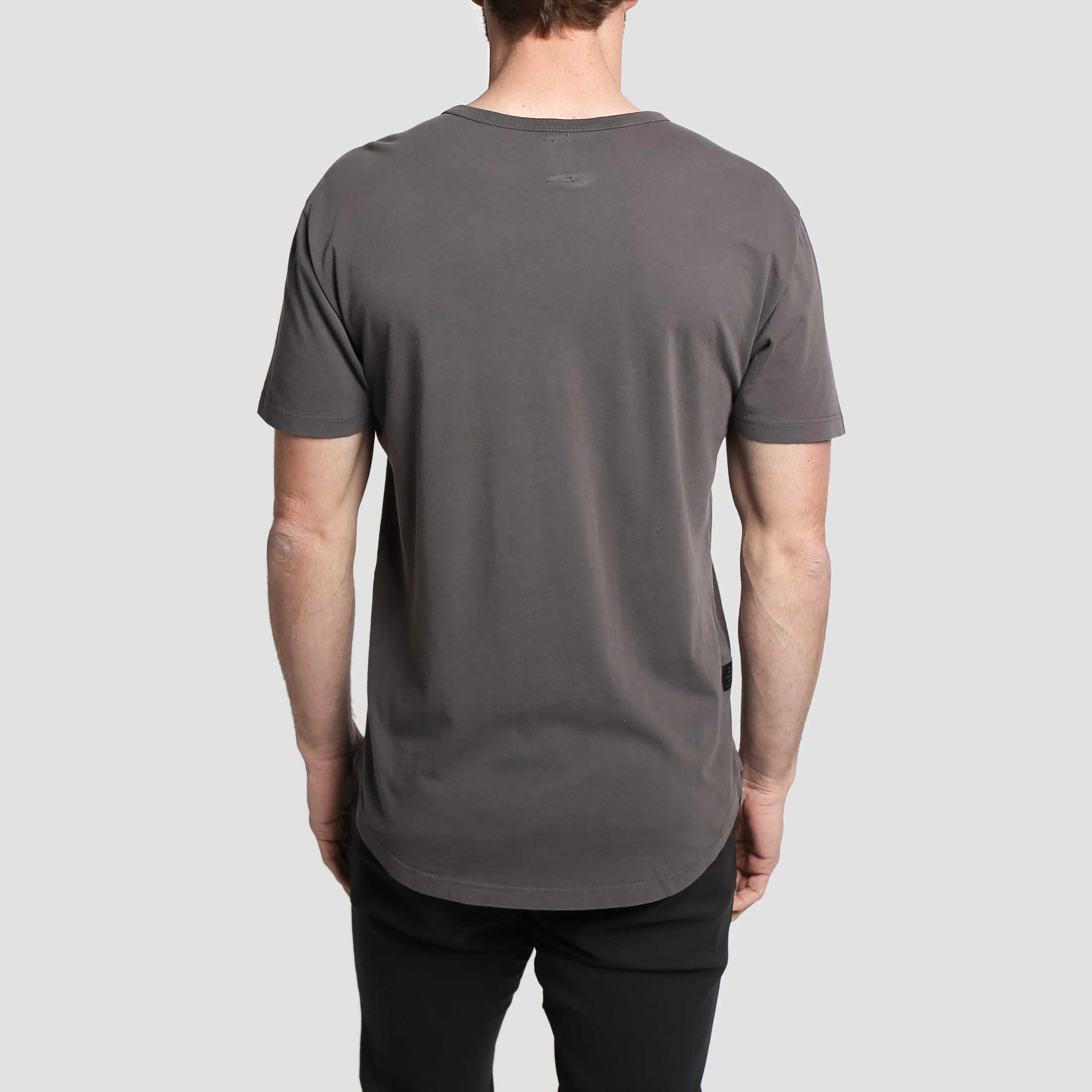 Natural Premium Scoop T-Shirt Iron Grey