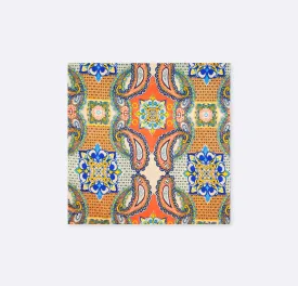Paisley Art Show Silk Pocket Squares