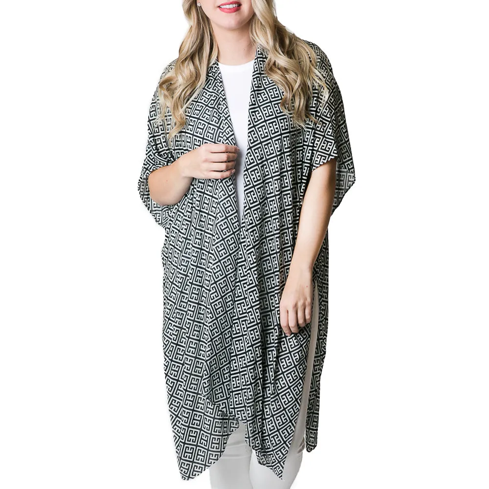 Printed Kari Kimono