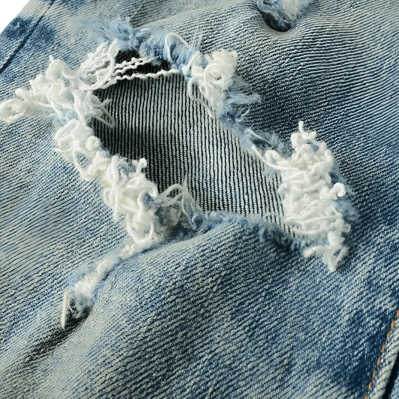 Purple Roca Jeans Tinted American Streetwear Jeans Destroy Wash Repair Low Raise Denim Skinny Jeans