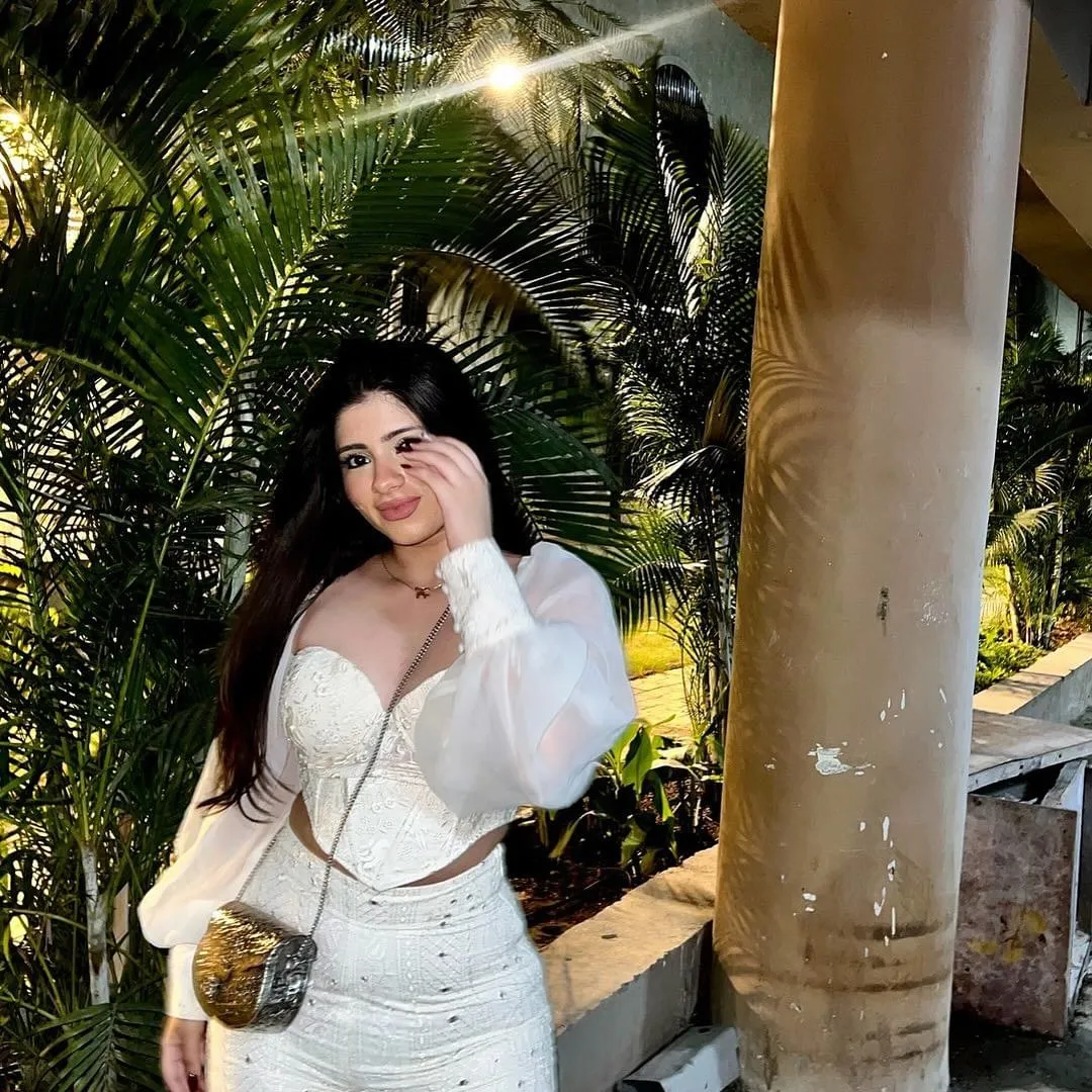 Ruhiya White Embroidered Georgette Corset Top