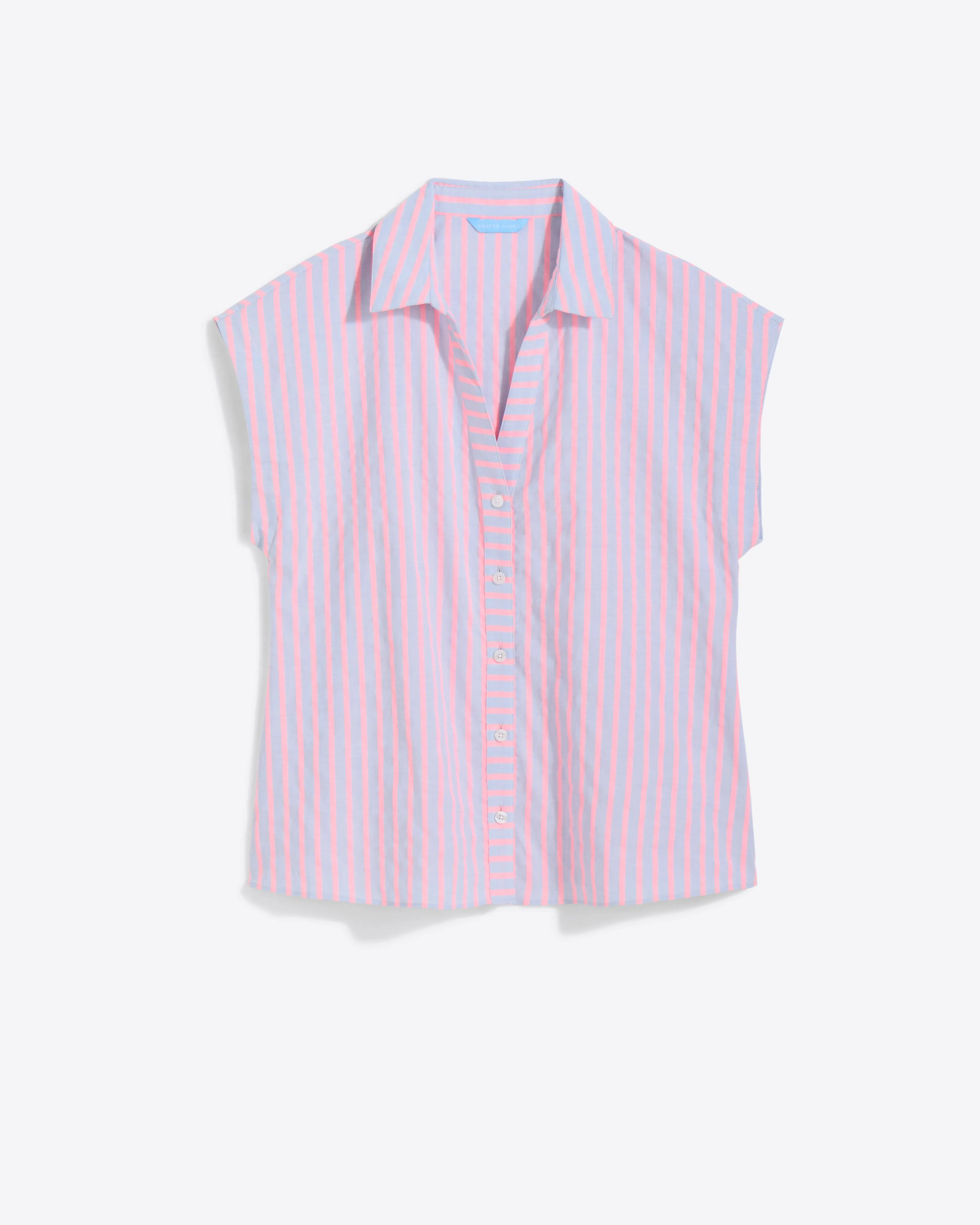Sadie Top in Seersucker Stripe