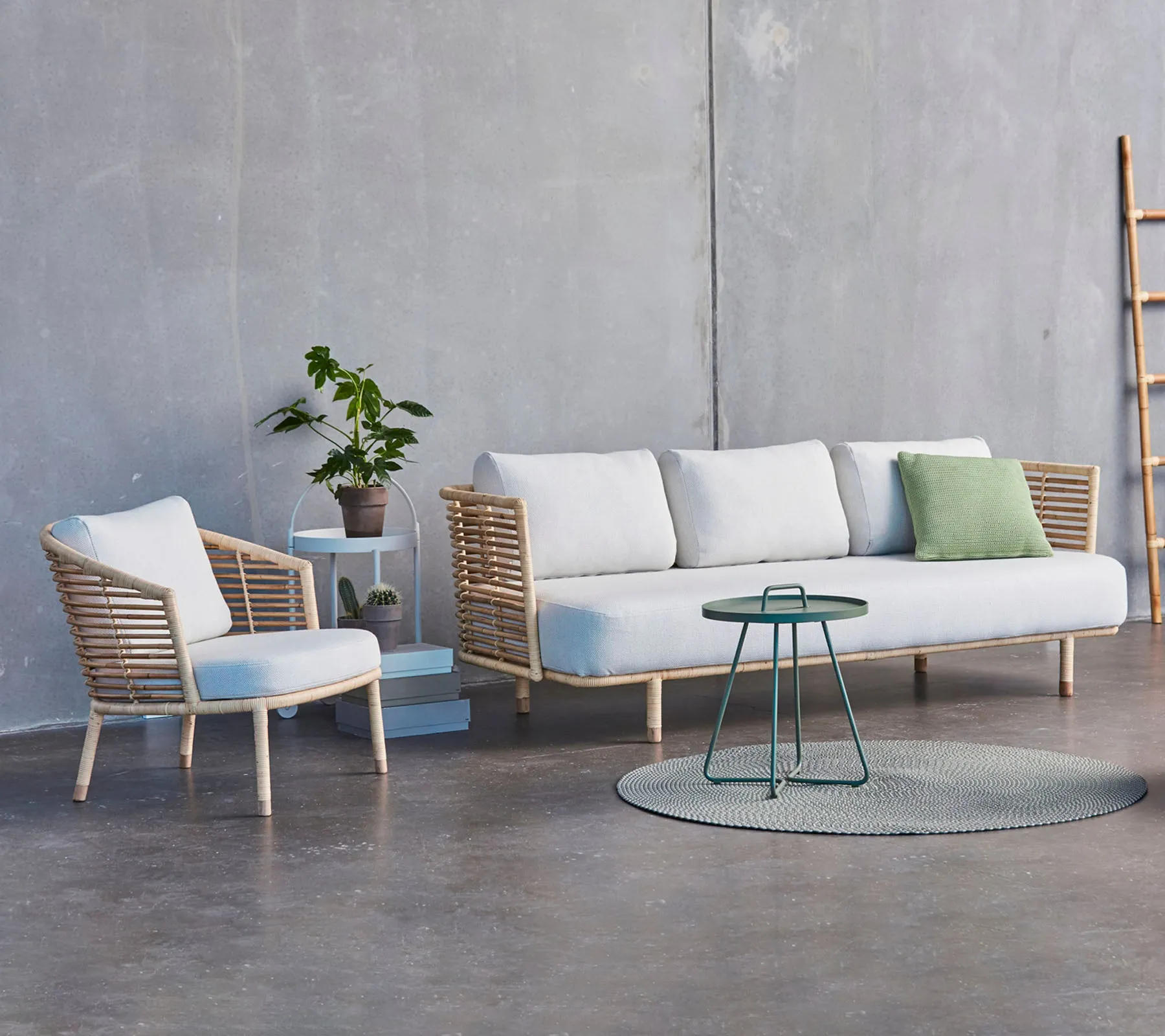 Sense 3-seater sofa