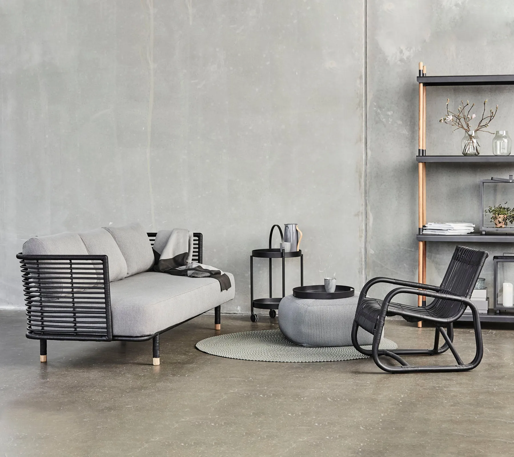 Sense 3-seater sofa