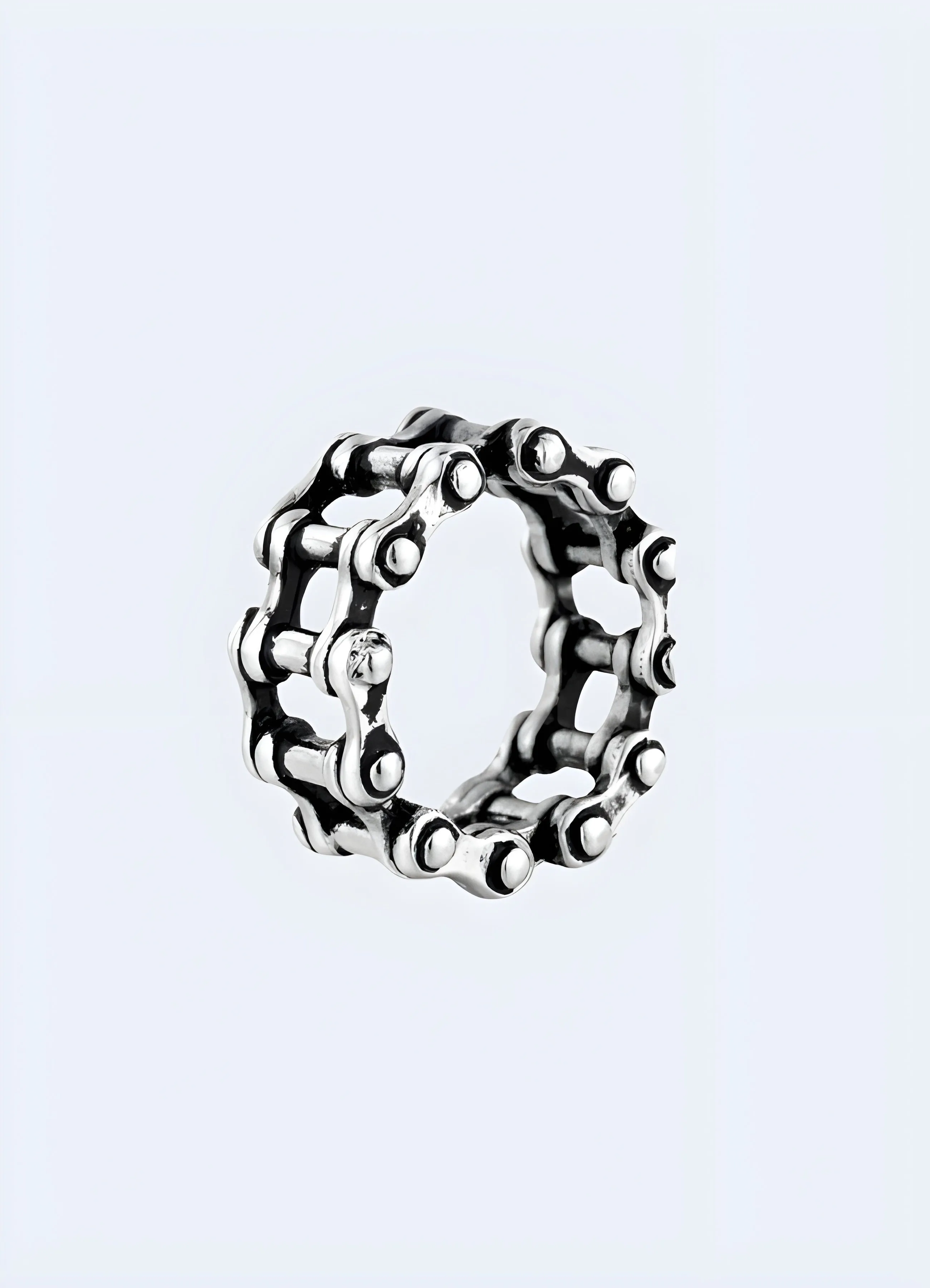 Silver Chain Ring