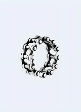 Silver Chain Ring