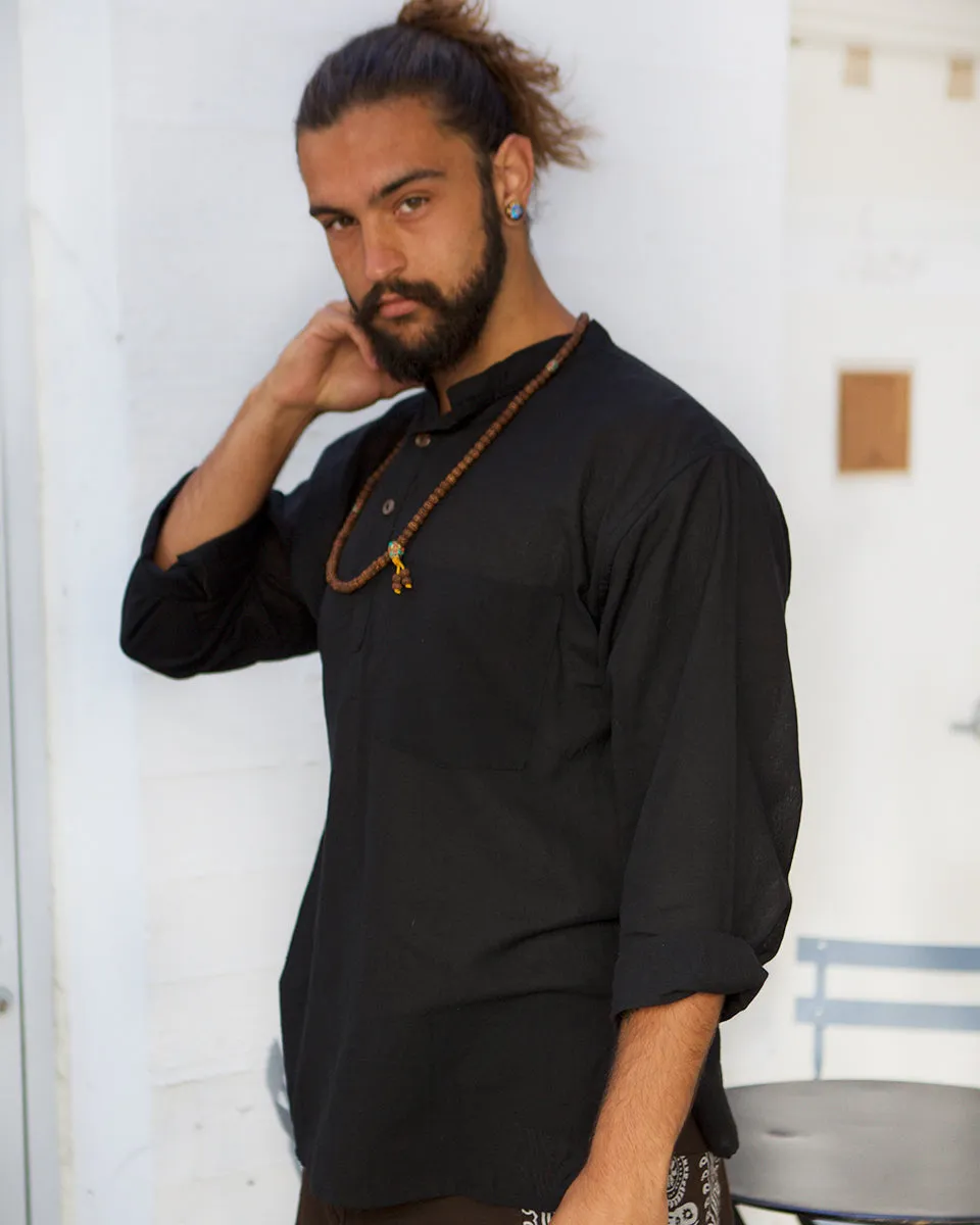 Solid Cotton Kurta
