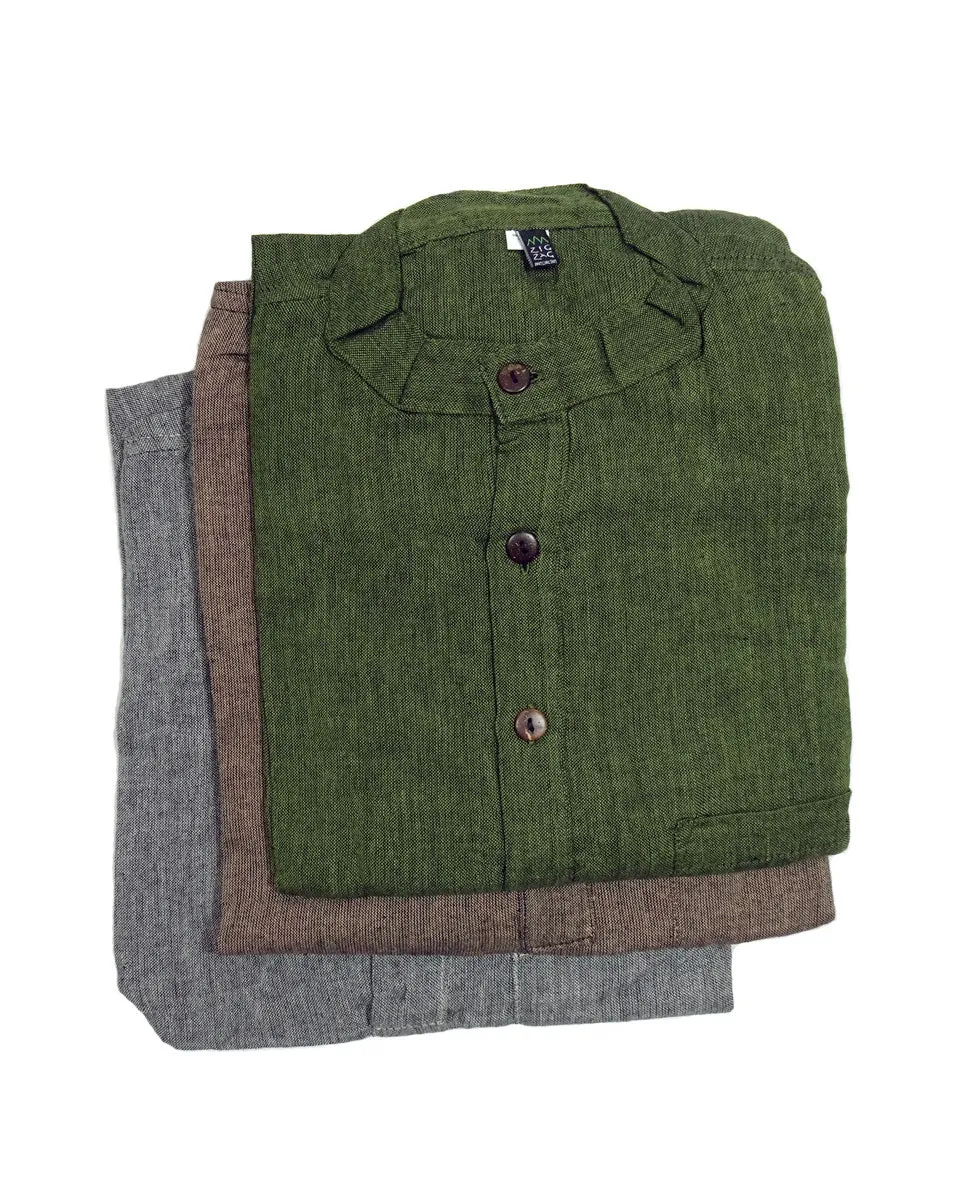 Solid Cotton Kurta