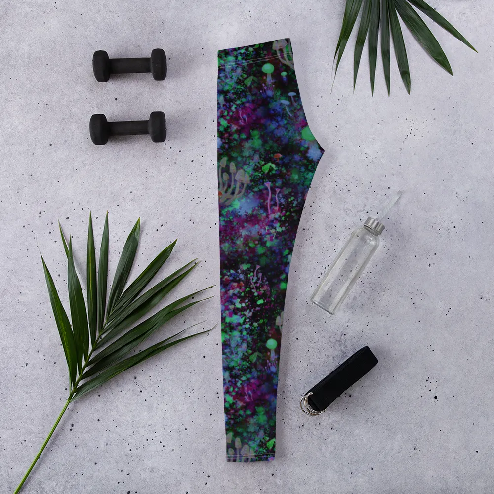 Space Shrooms Leggings
